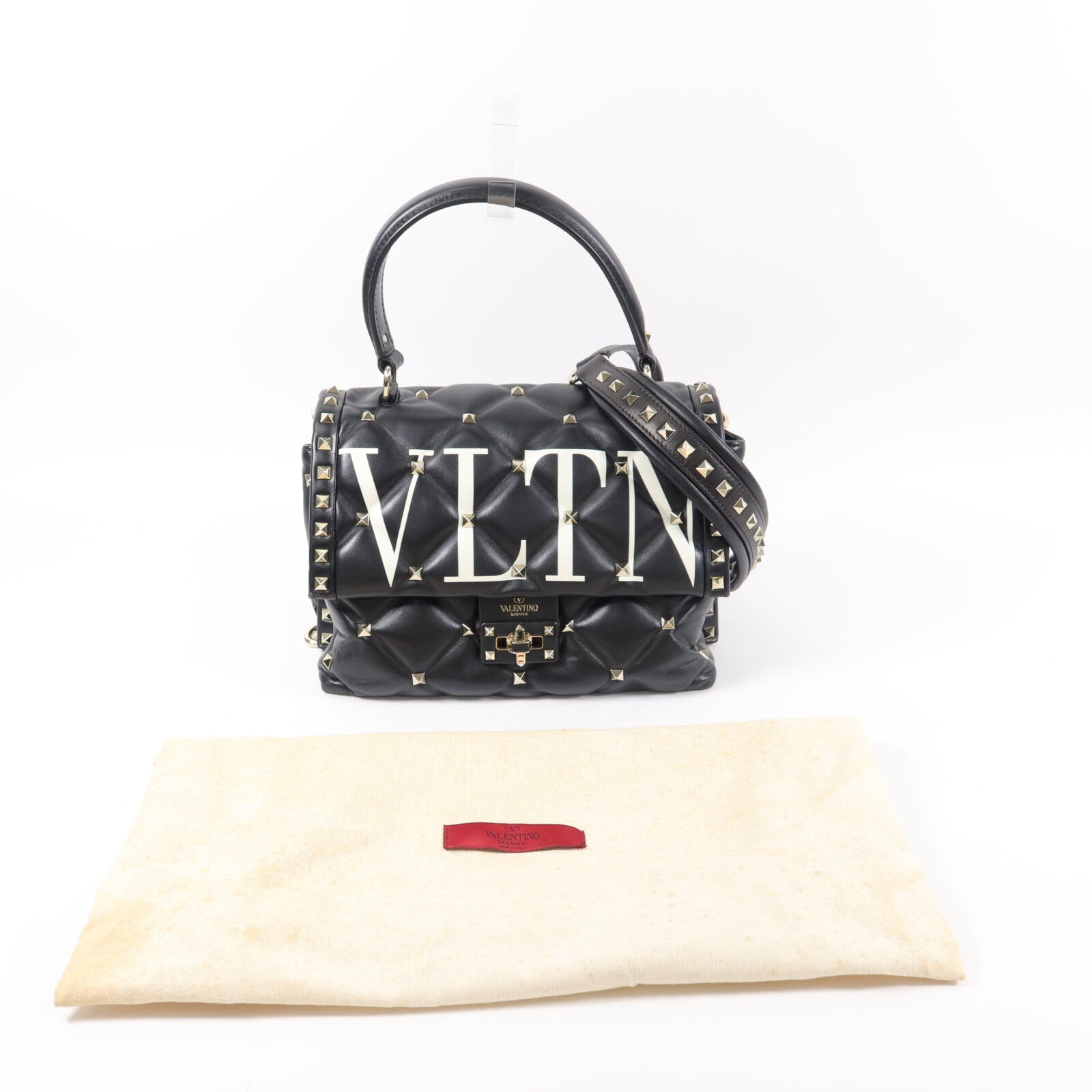 Valentino 牛皮皮革Shoulder Bag手挽肩背兩用袋