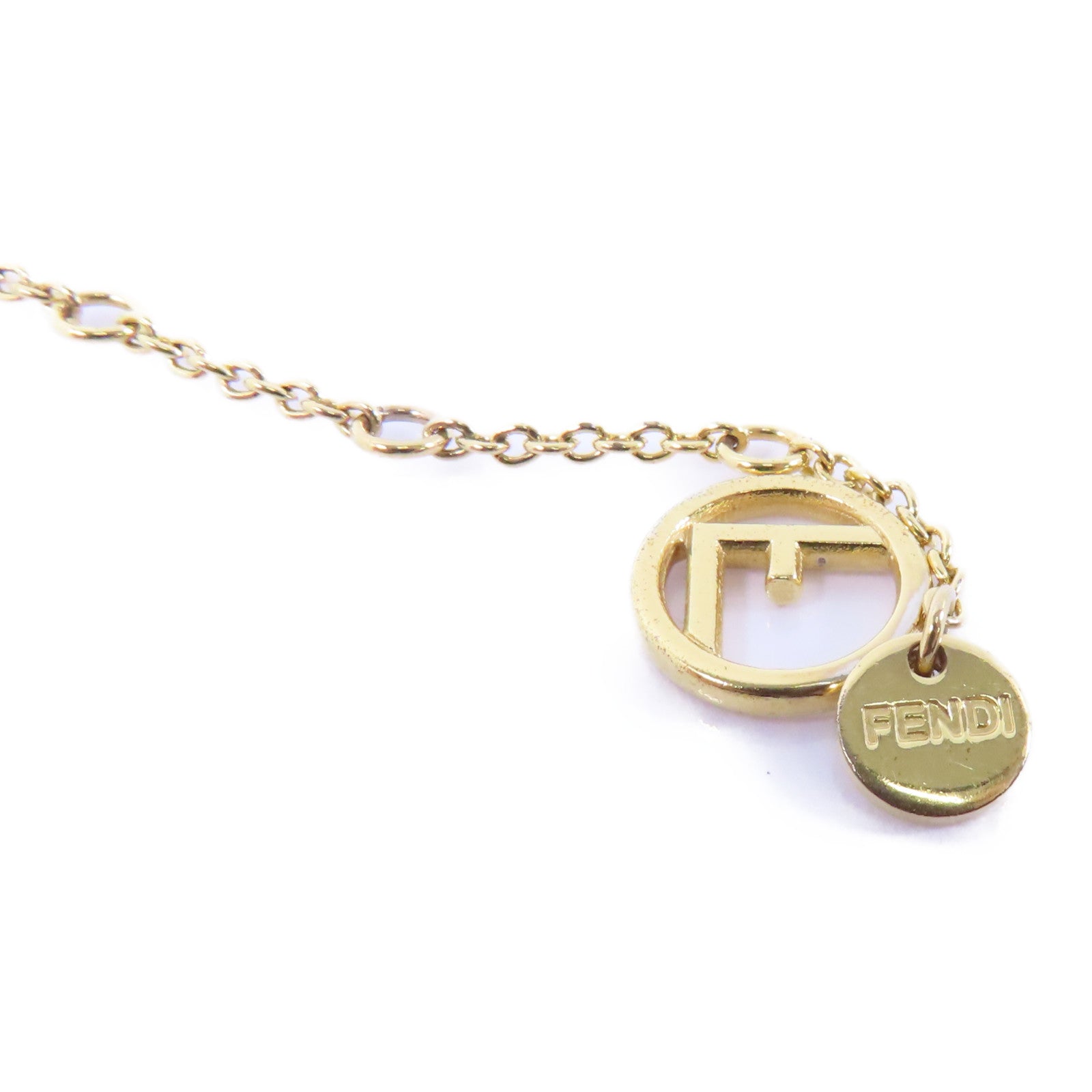 FENDI 金屬Bracelet手鏈金色/透明