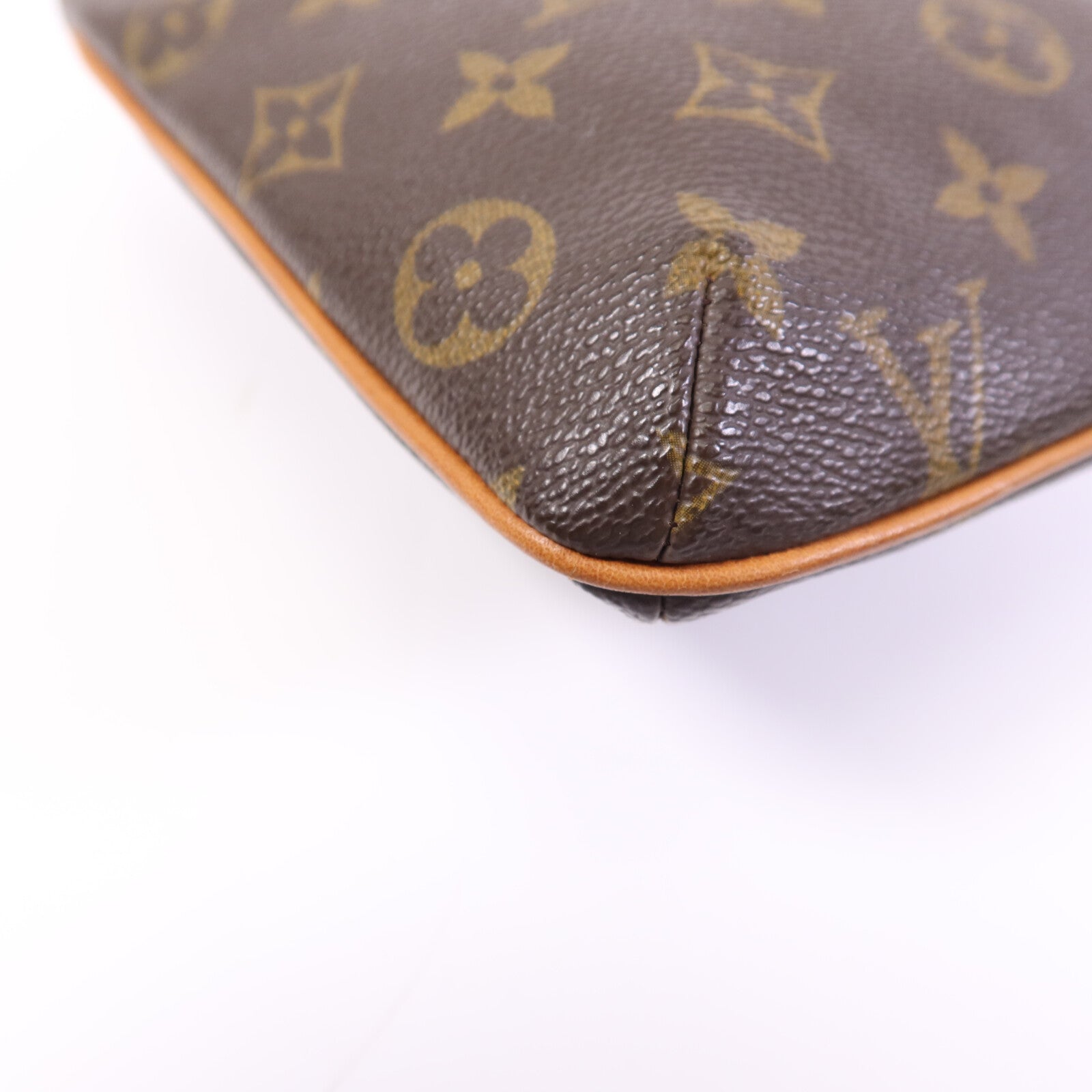LOUIS VUITTON Monogram Particion金扣手拿包