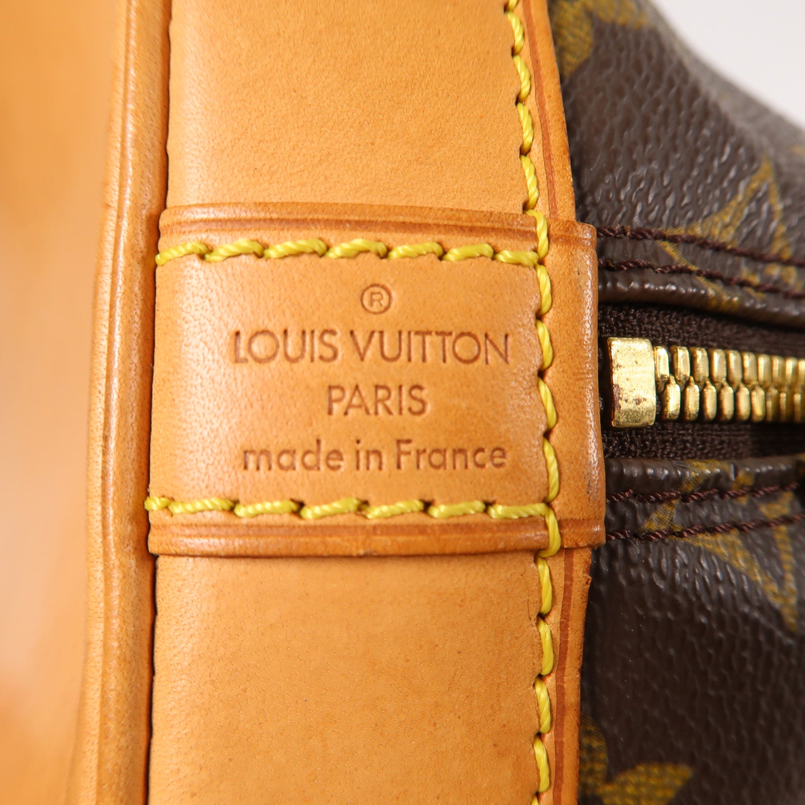 LOUIS VUITTON 【激減優惠】Monogram Alma金扣手挽袋啡色
