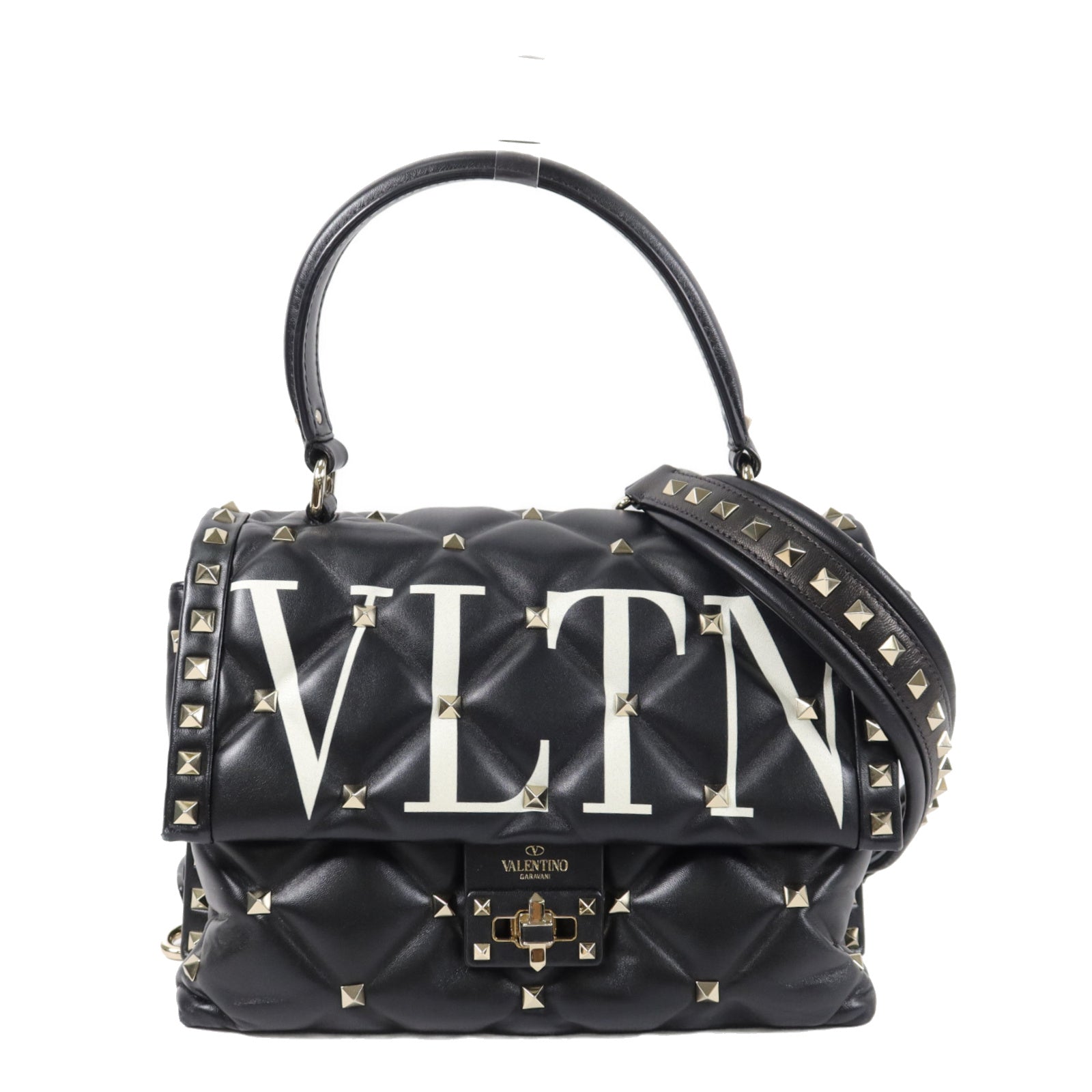 Valentino 牛皮皮革Shoulder Bag手挽肩背兩用袋