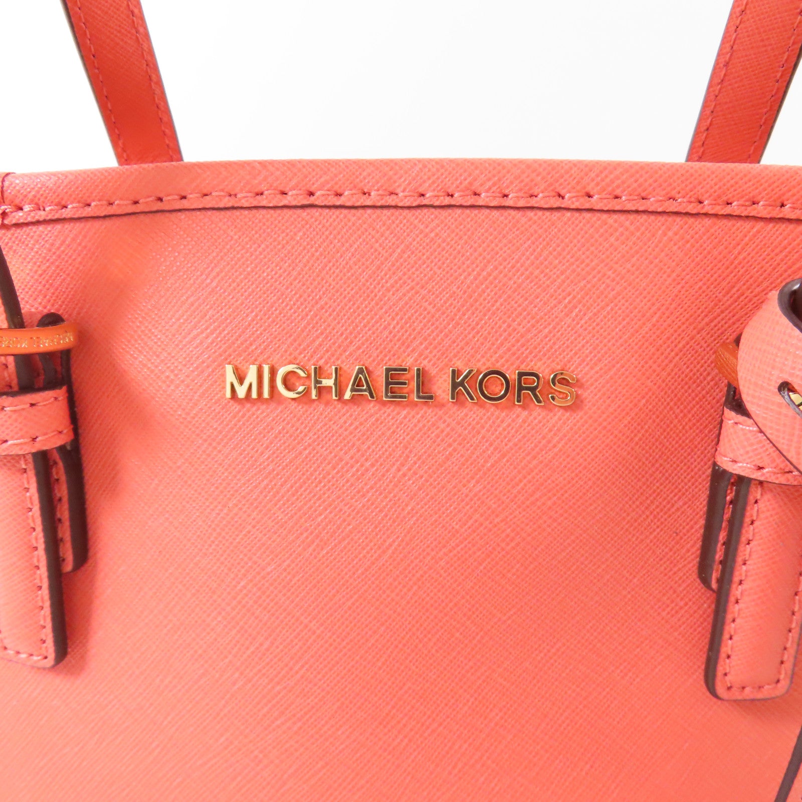 Michael Kors 牛皮皮革2 Way Shoulder Bag金扣手挽肩背兩用袋