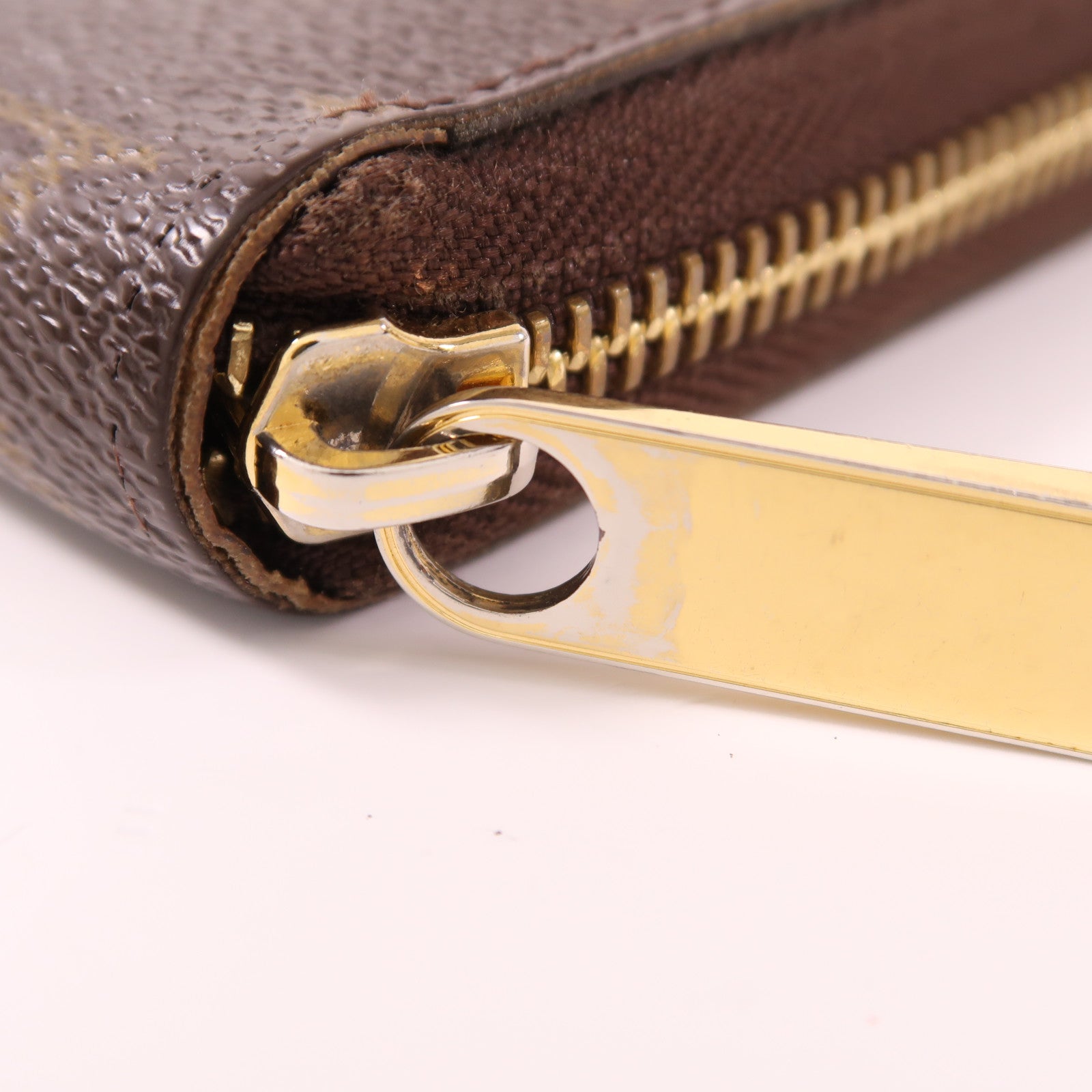 LOUIS VUITTON Monogram Zipper Long Wallet金扣長錢包