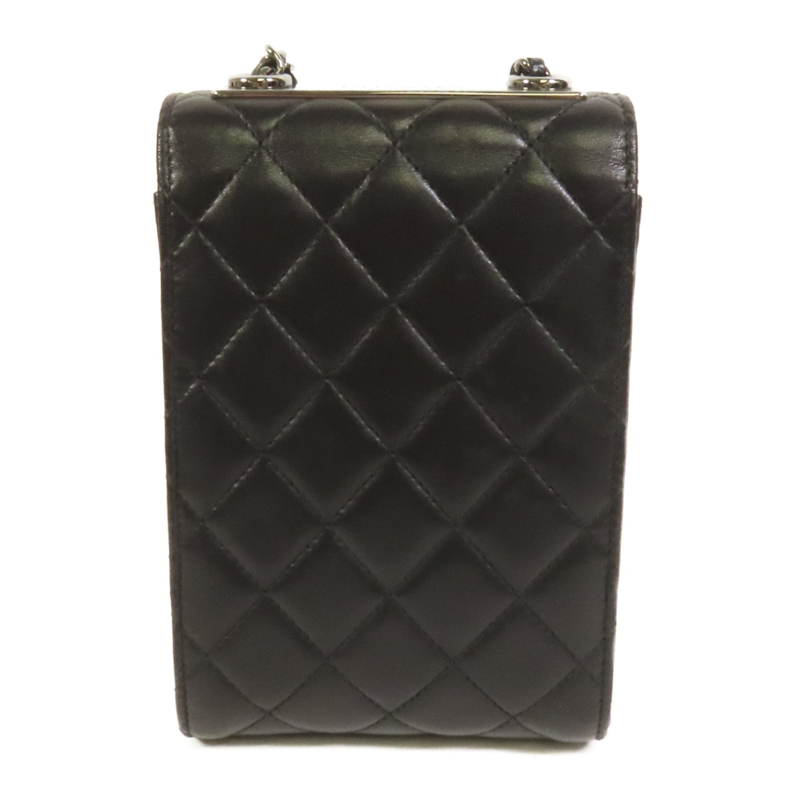 CHANEL 羊皮皮革Classic Quilted Trendy CC Phone鏈帶肩背袋