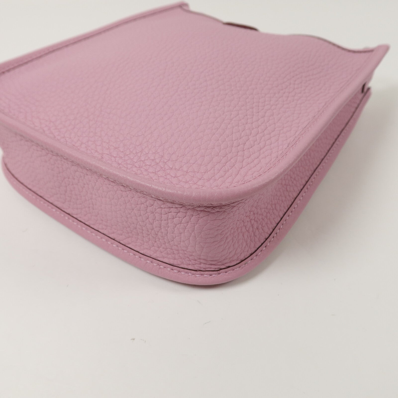 HERMES Clemence皮革Evelyne TPM肩背袋Mauve Sylvestre