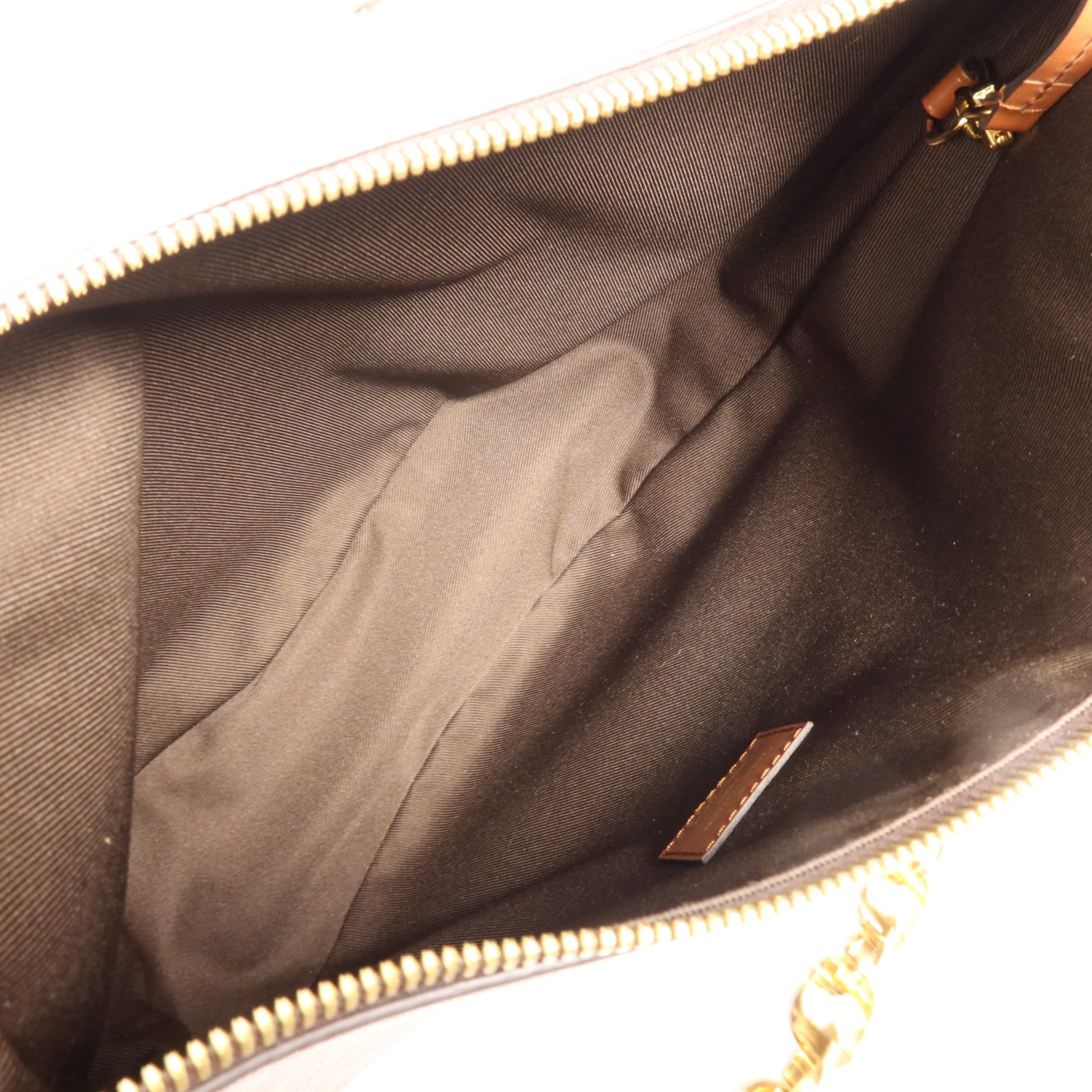 LOUIS VUITTON Monogram Reverse Loop Hobo金扣手挽肩背兩用袋