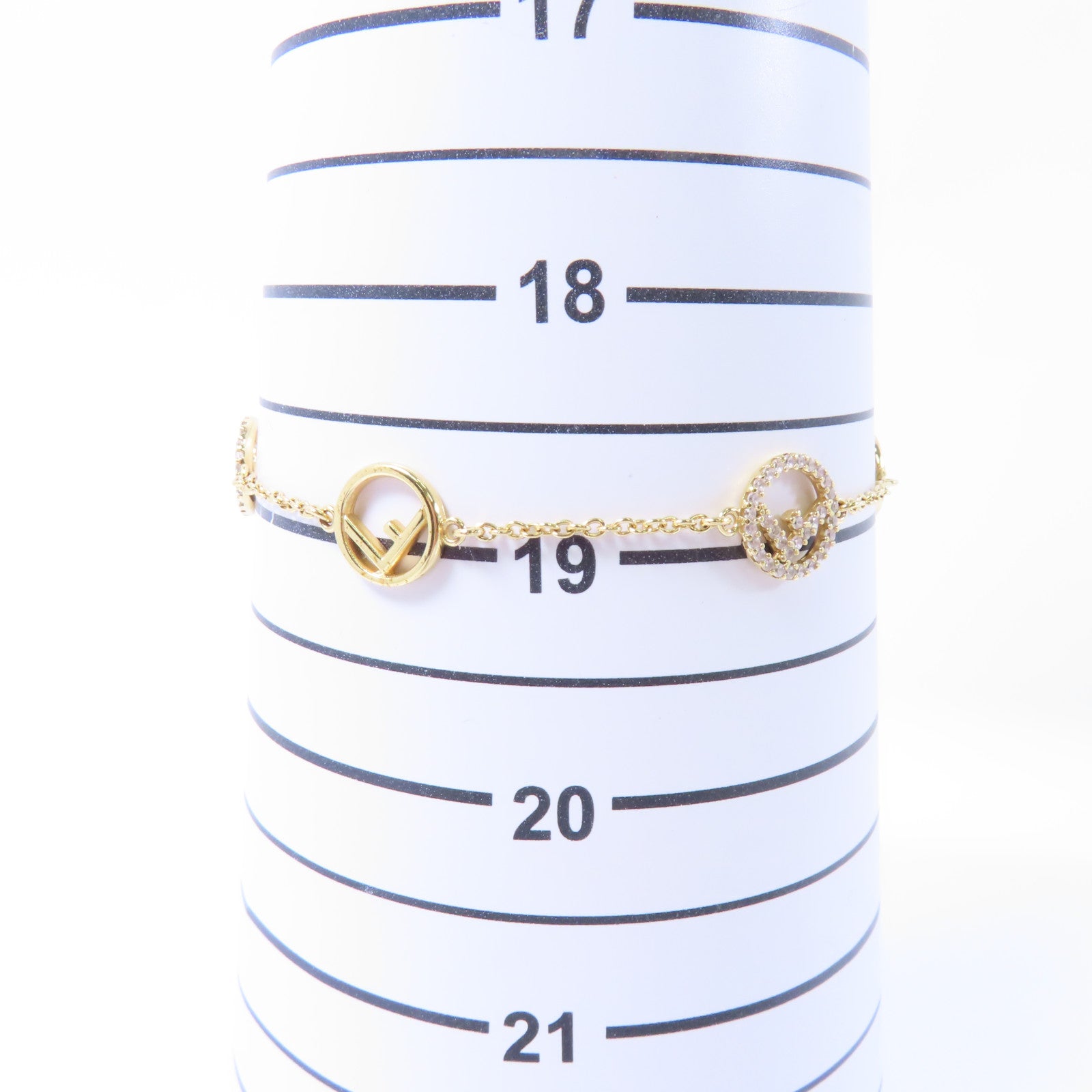 FENDI 金屬Bracelet手鏈金色/透明