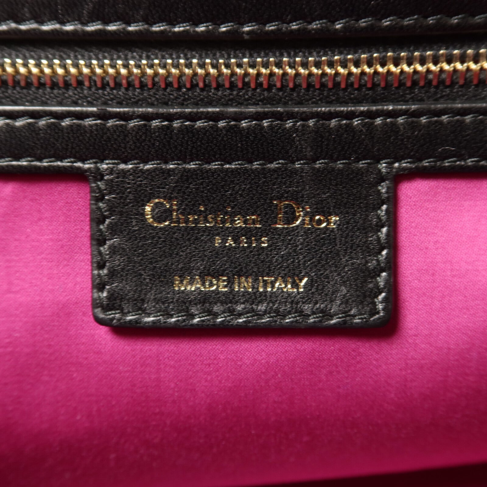 Dior 羊皮皮革Milly La Foret金扣鏈帶肩背袋