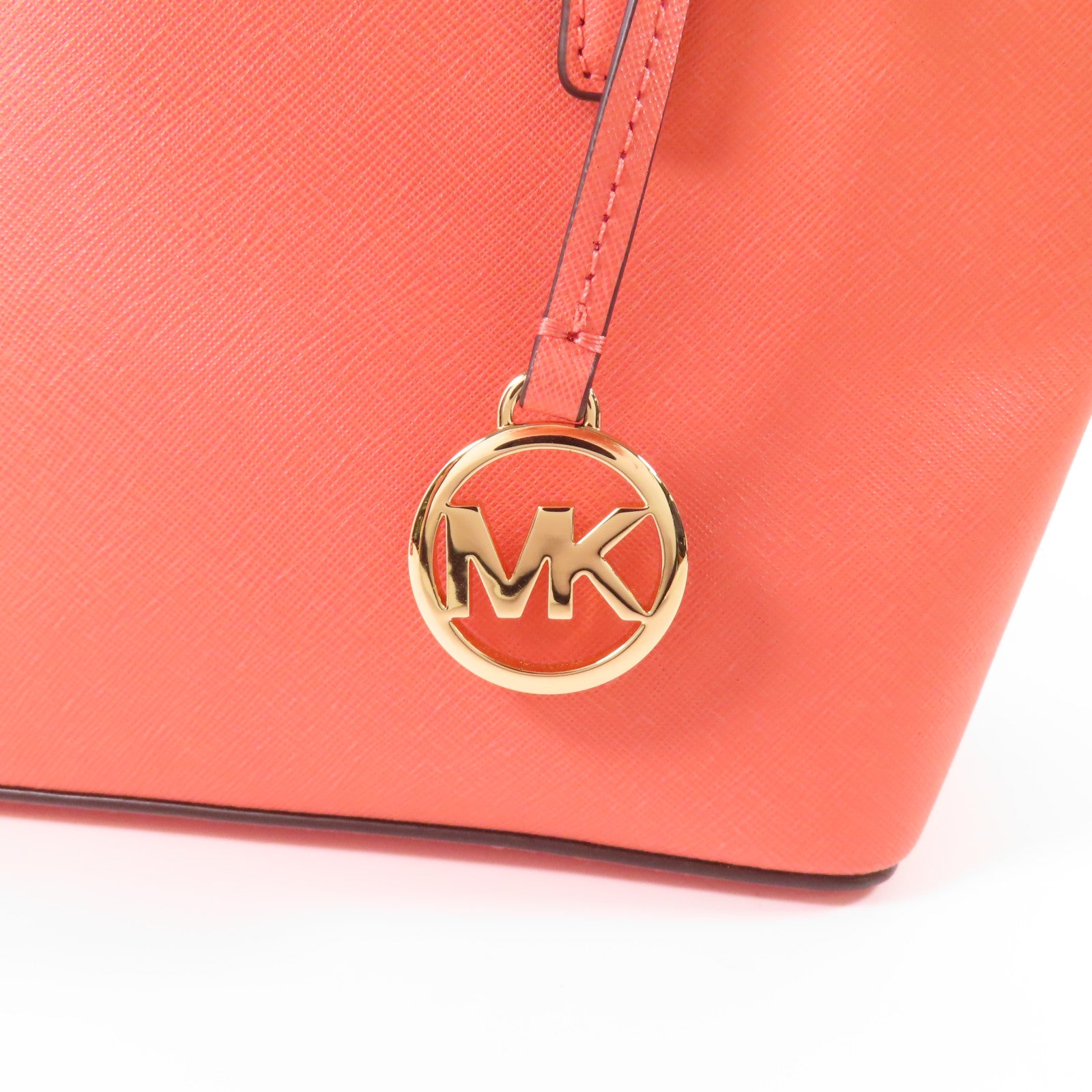 Michael Kors 牛皮皮革2 Way Shoulder Bag金扣手挽肩背兩用袋