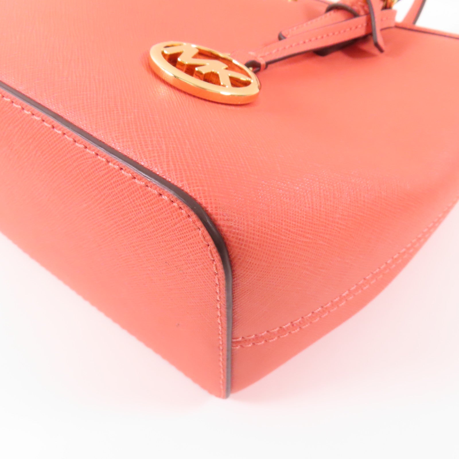 Michael Kors 牛皮皮革2 Way Shoulder Bag金扣手挽肩背兩用袋