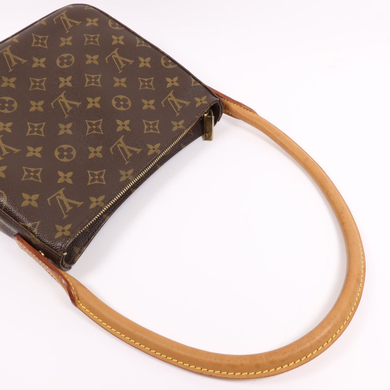 LOUIS VUITTON Monogram Looping MM金扣肩背袋