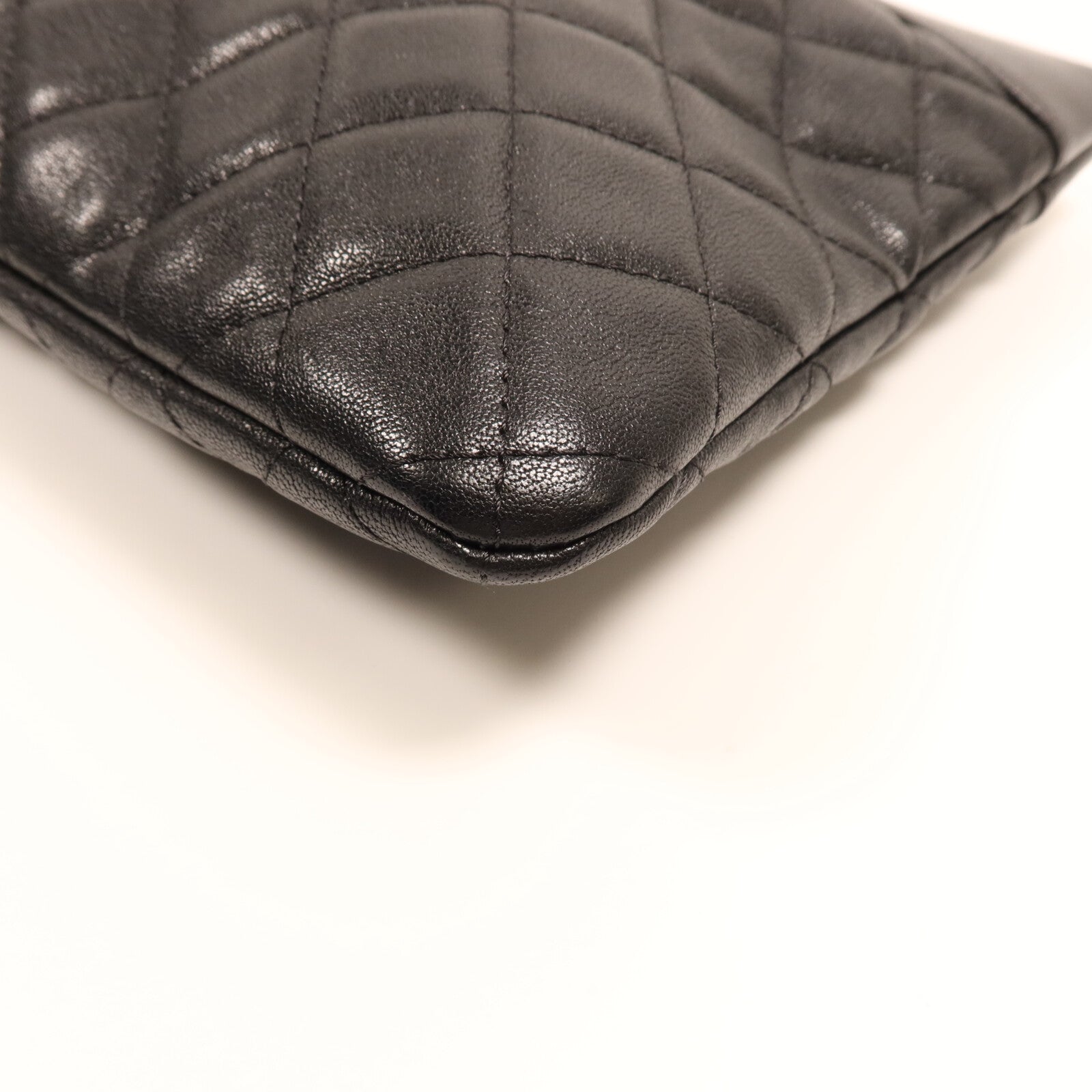 CHANEL 牛皮皮革Seasonal Clutch金扣手拿包