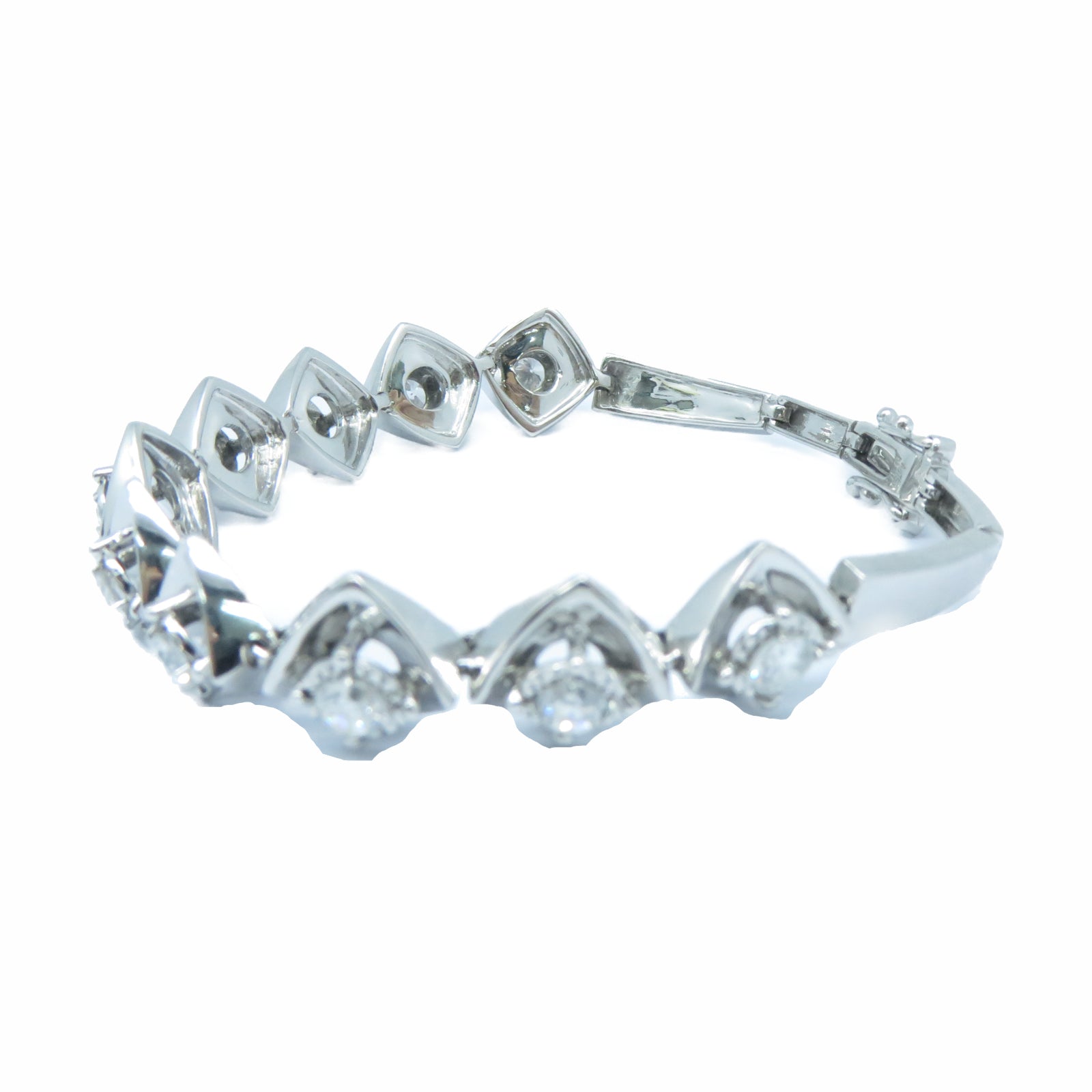 JEWELRY 【激減優惠】18K白金Diamond Bracelet 2.36ct鑽石手鏈