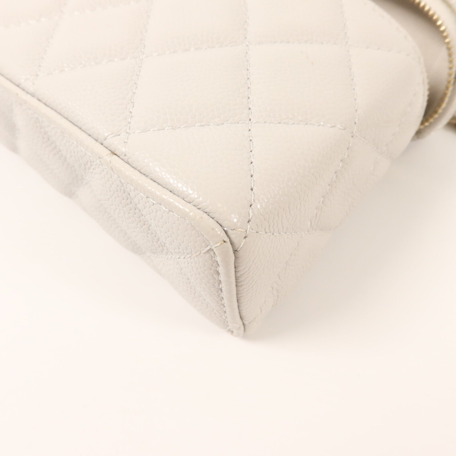 CHANEL 牛皮皮革Vanity Case 25C手挽肩背兩用袋
