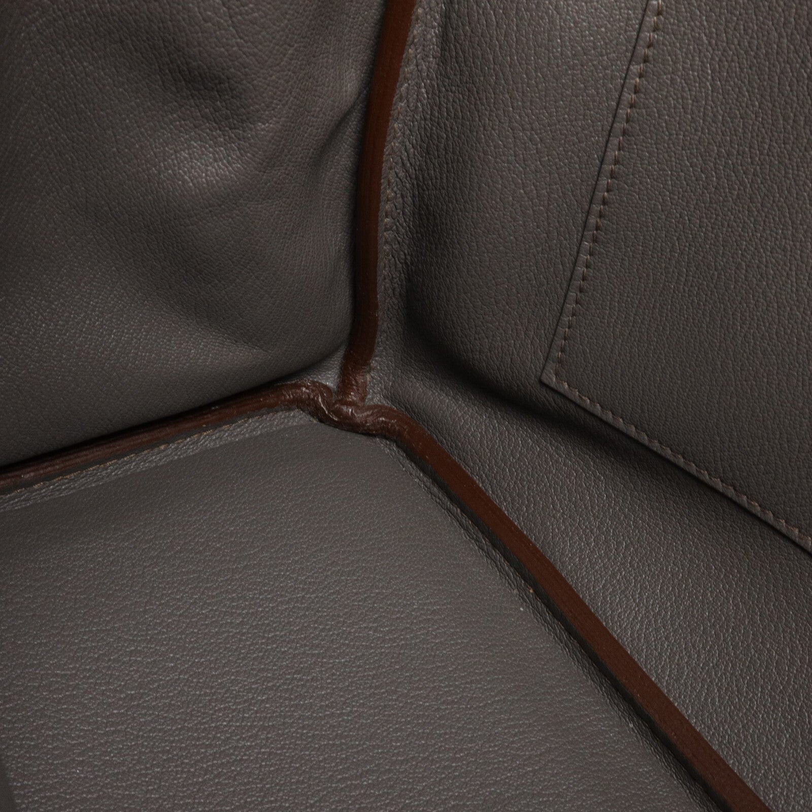 HERMES Togo皮革Birkin 35手挽袋Etain