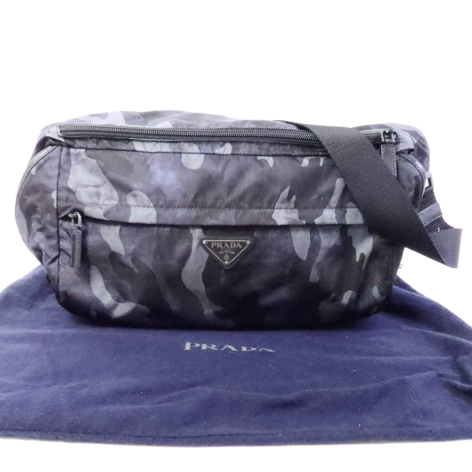 PRADA 尼龍Camouflage Shoulder Bag肩背袋
