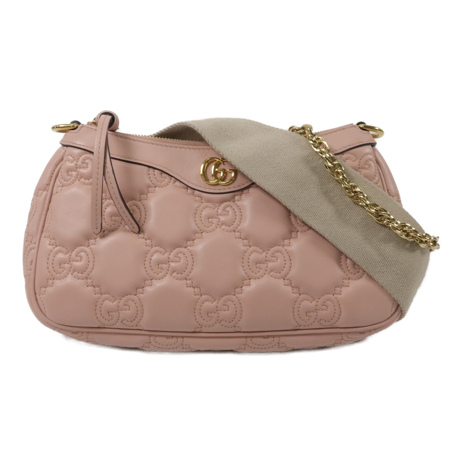 GUCCI 牛皮皮革GG Matelasse肩背袋