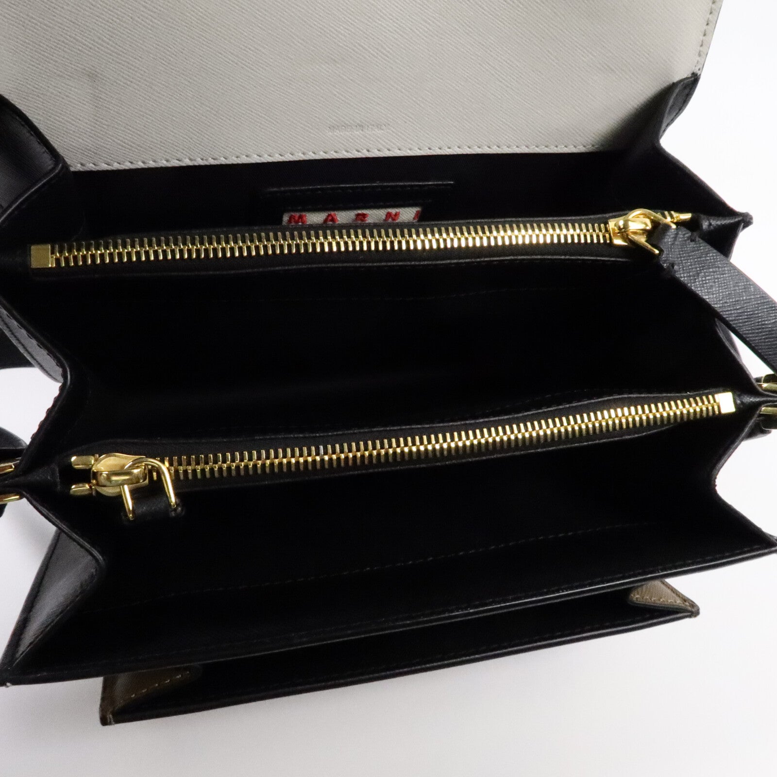 MARNI 牛皮皮革Marni Trunk肩背袋