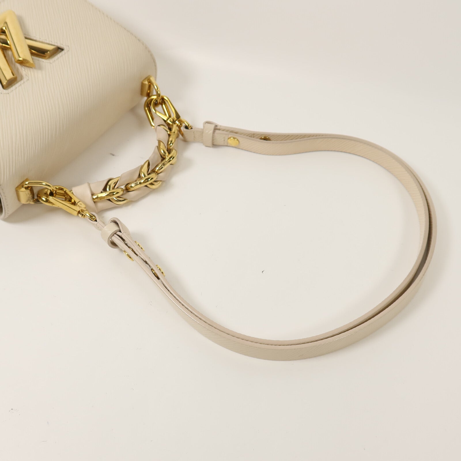 LOUIS VUITTON Epi Twist PM鏈帶手挽肩背兩用袋