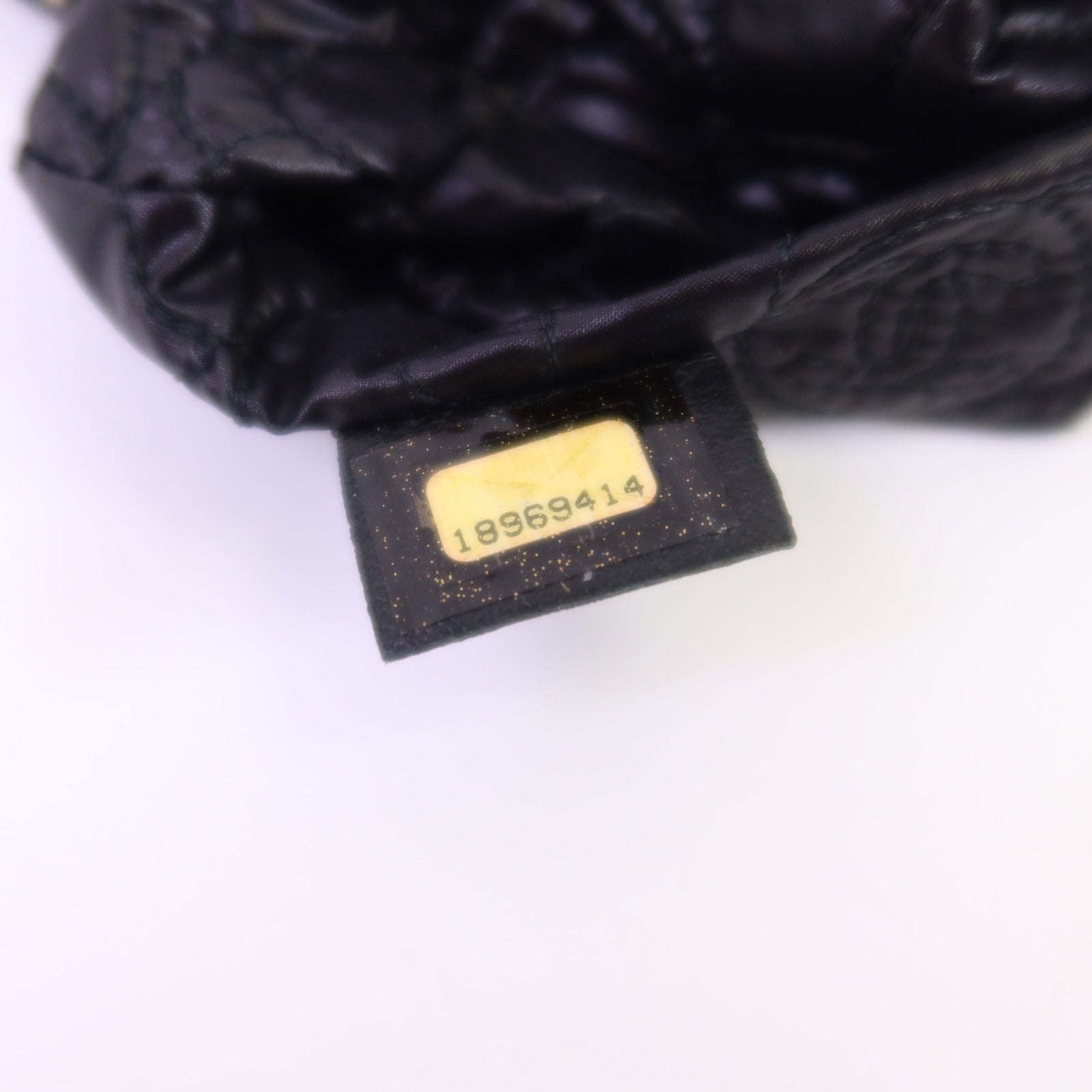 CHANEL 羊皮皮革Chain Shoulder銀扣鏈帶肩背袋