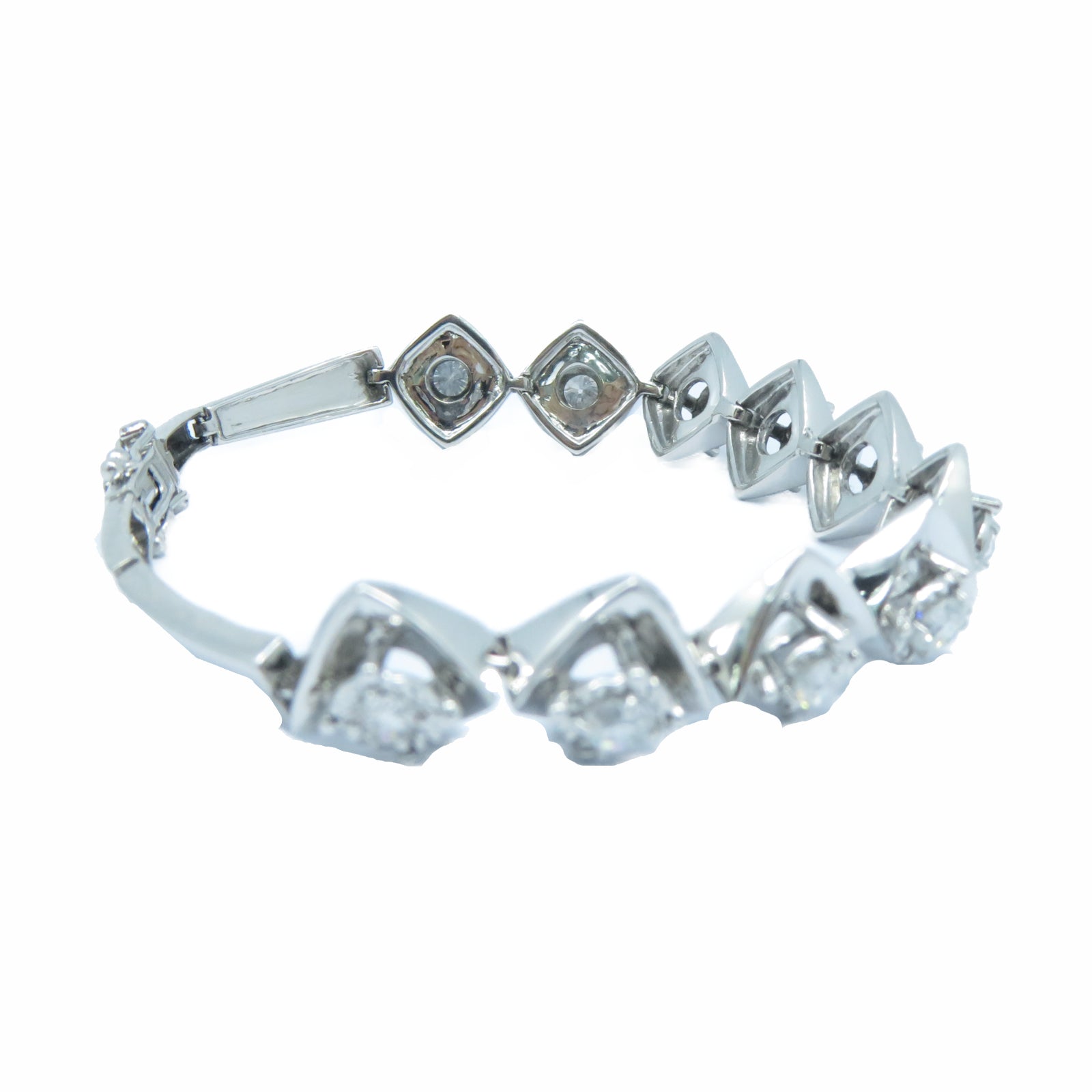 JEWELRY 【激減優惠】18K白金Diamond Bracelet 2.36ct鑽石手鏈