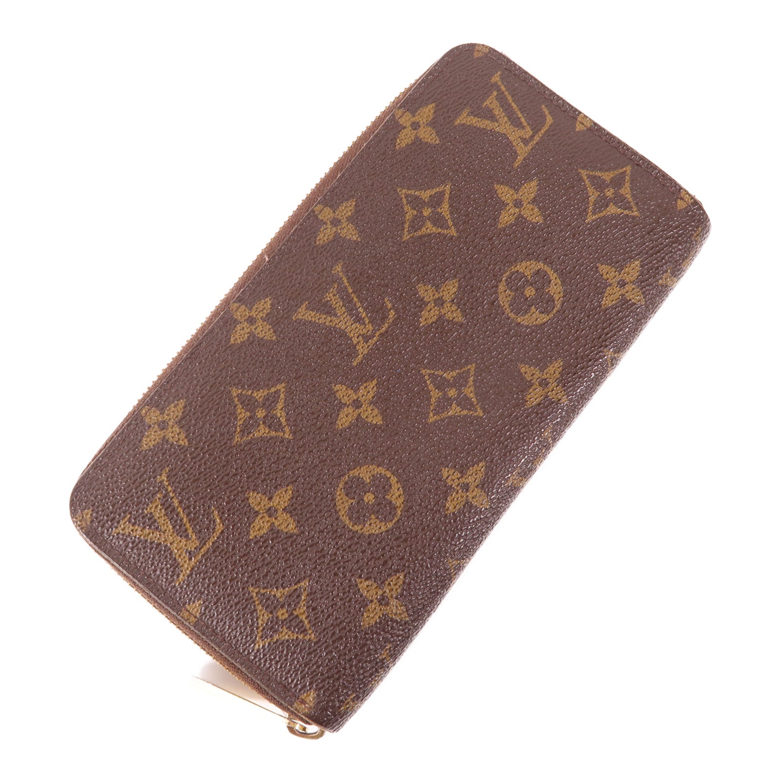 LOUIS VUITTON Monogram Zipper Long Wallet金扣長錢包