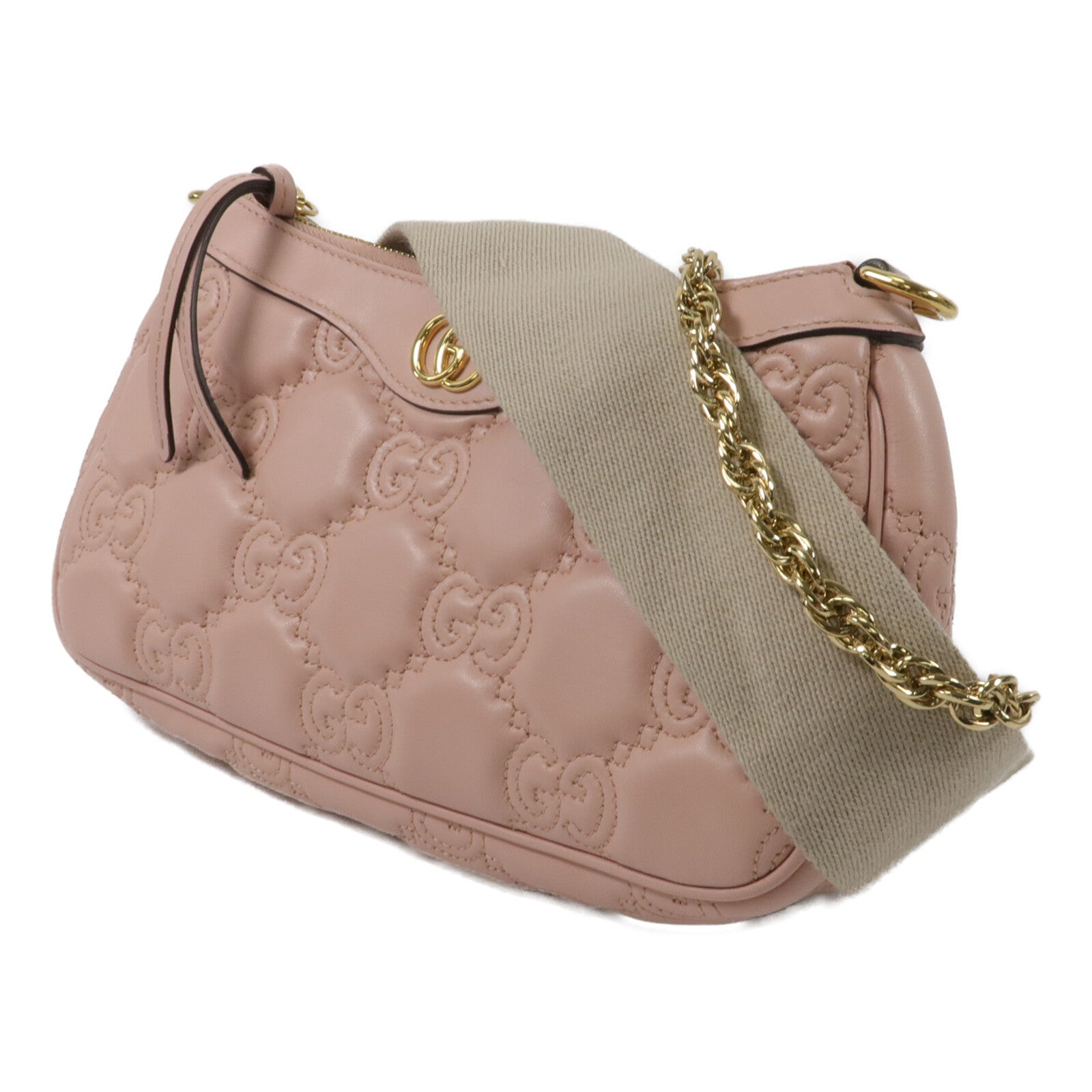 GUCCI 牛皮皮革GG Matelasse肩背袋