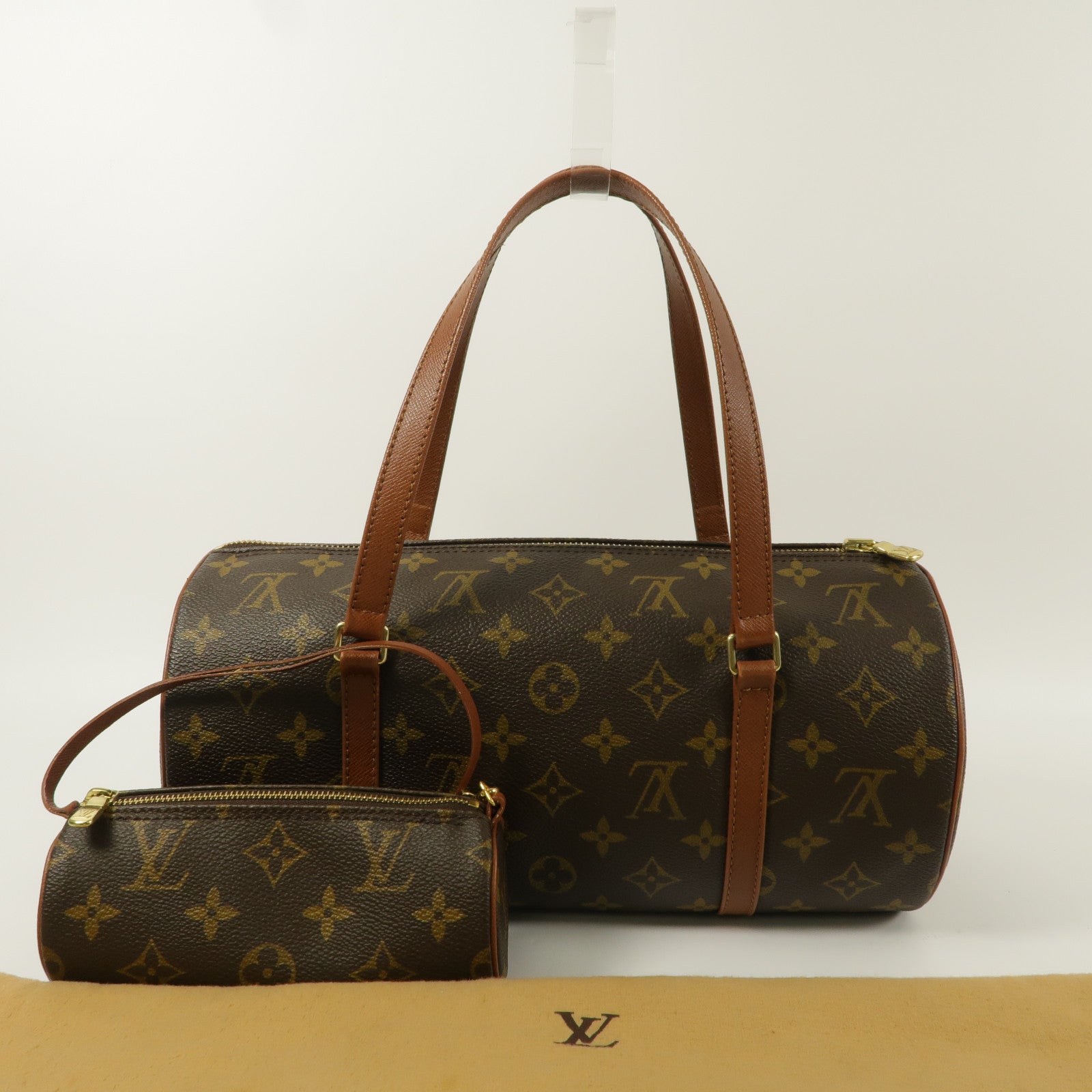 LOUIS VUITTON Monogram Papillon 30手挽袋
