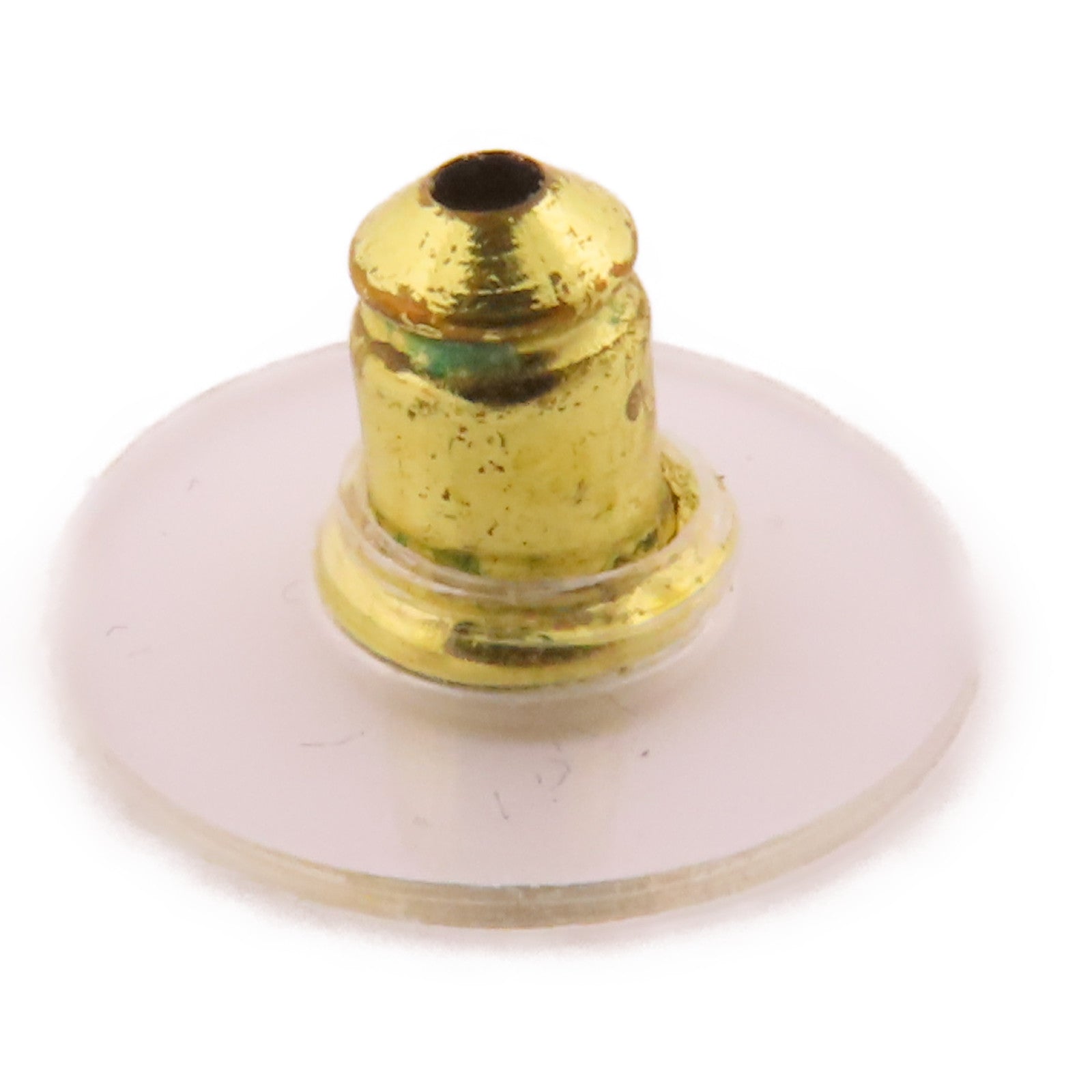 CHANEL CC Earrings Metal Gold