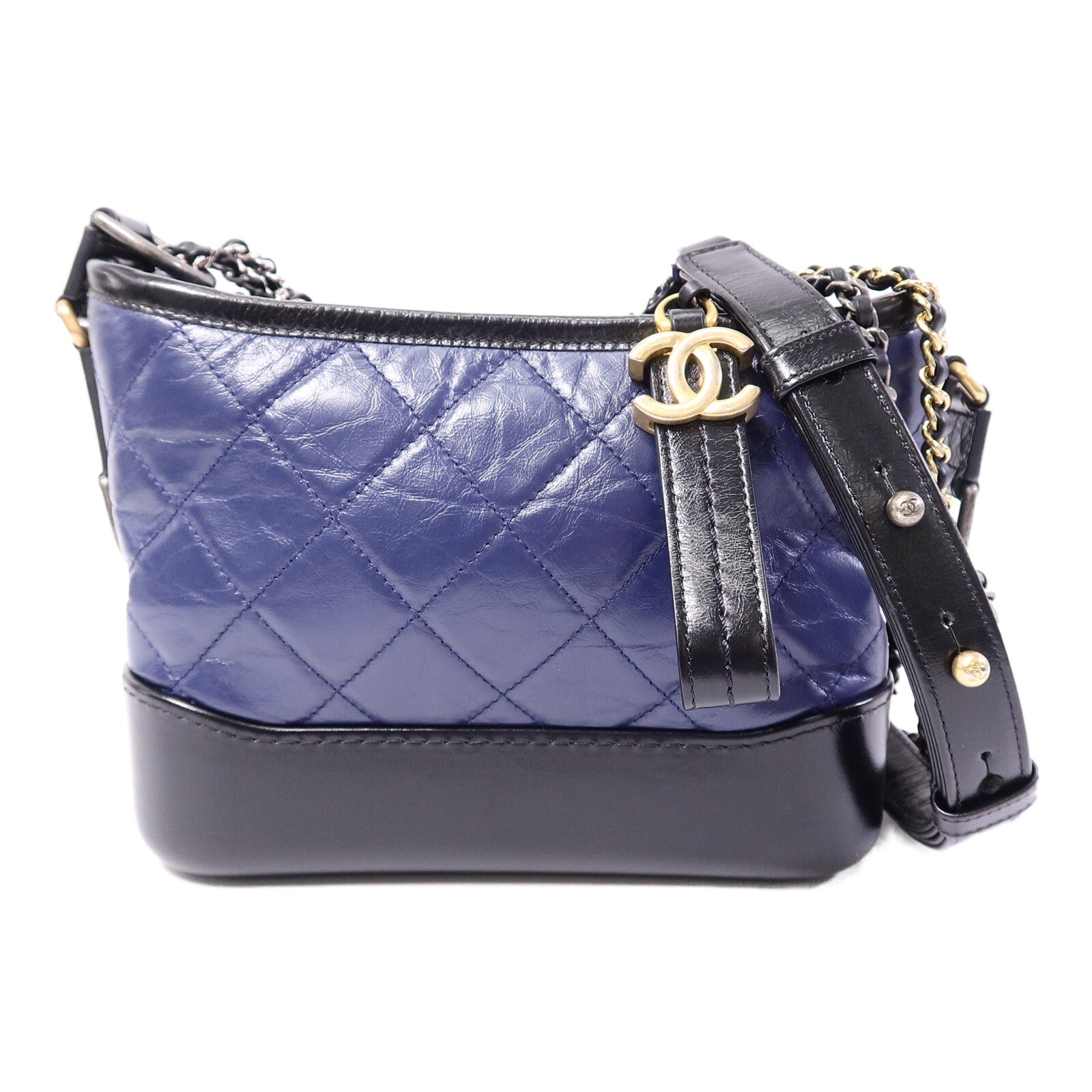 CHANEL 牛皮皮革Gabrielle Small鏈帶肩背袋