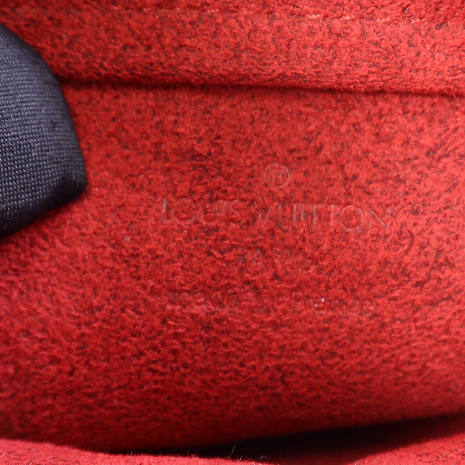 LOUIS VUITTON Monogram Particion金扣手拿包