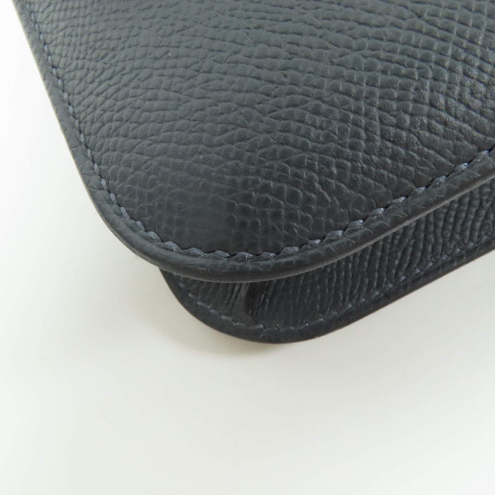 HERMES 【激減優惠】Epsom皮革Constance Elan金扣肩背袋Gris Misty