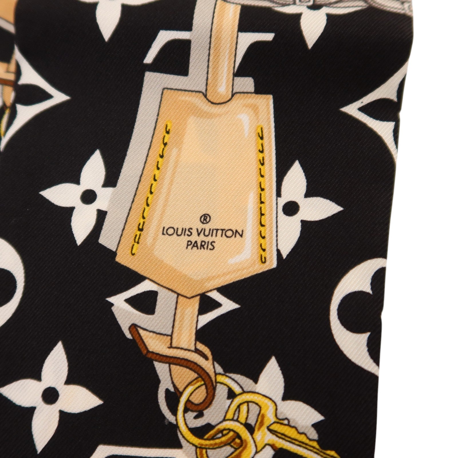 LOUIS VUITTON 絲質Monogram Confidential Bandeau絲巾