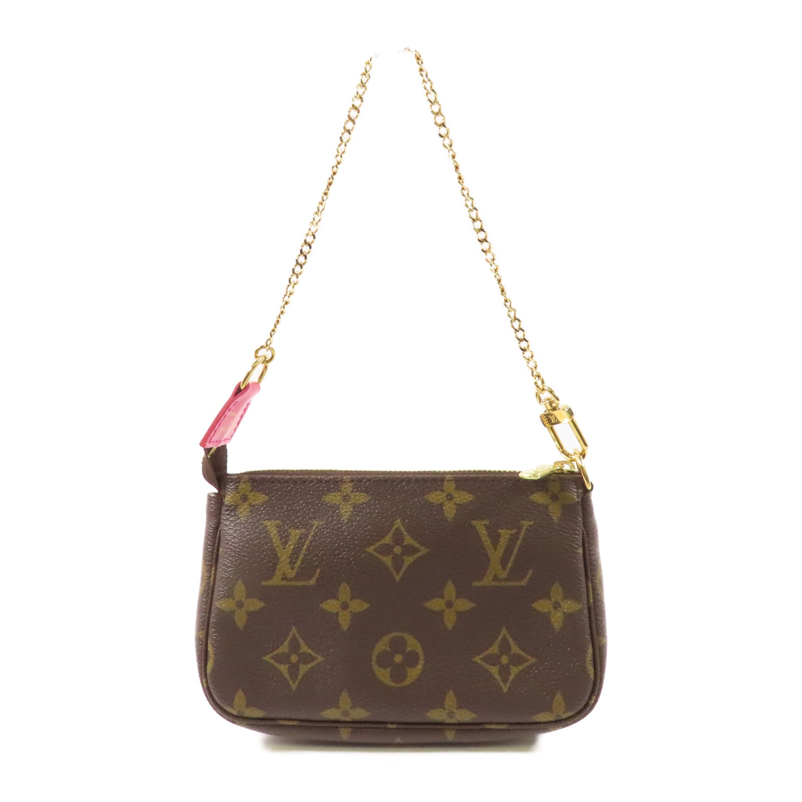 LOUIS VUITTON 【激減優惠】Monogram Mini Pochette Accessories金扣手拿包