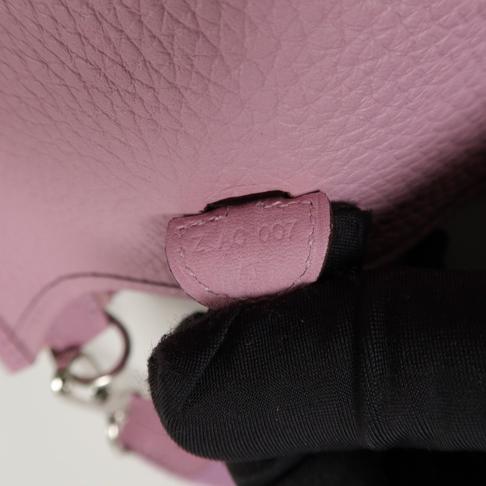 HERMES Clemence皮革Evelyne TPM肩背袋Mauve Sylvestre