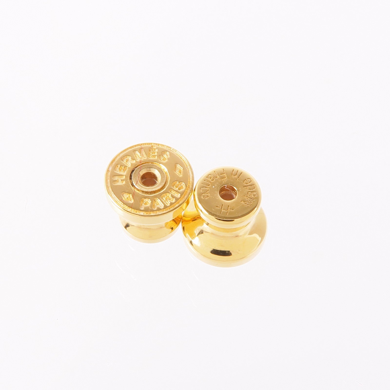 HERMES 金屬Mini Pop H Earrings耳環Feu