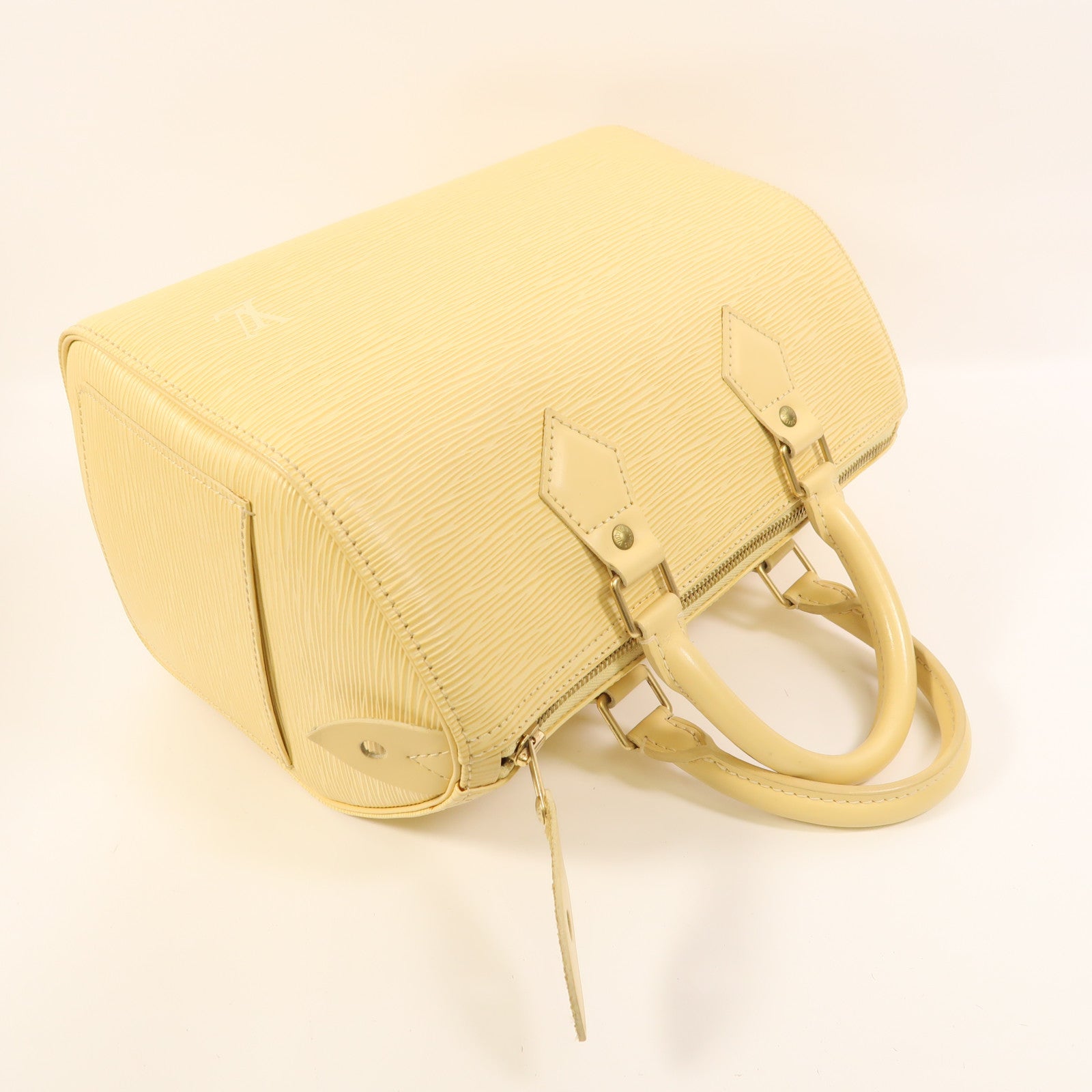 LOUIS VUITTON Epi Speedy 25金扣手挽袋