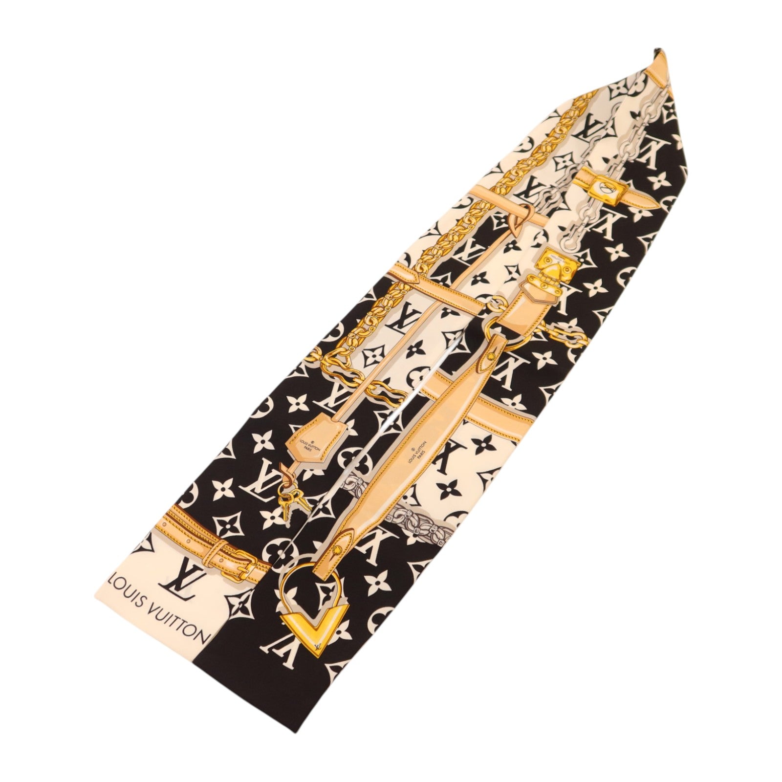 LOUIS VUITTON 絲質Monogram Confidential Bandeau絲巾
