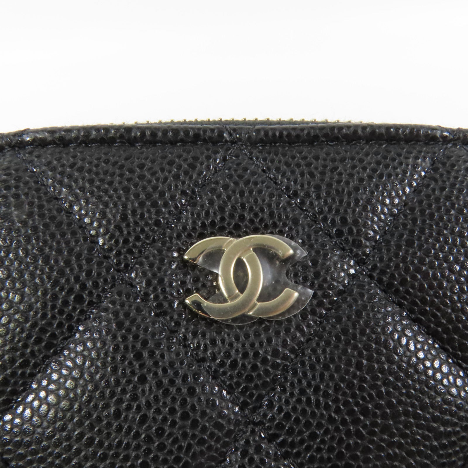 CHANEL 牛皮皮革Chain Shoulder金扣鏈帶肩背袋