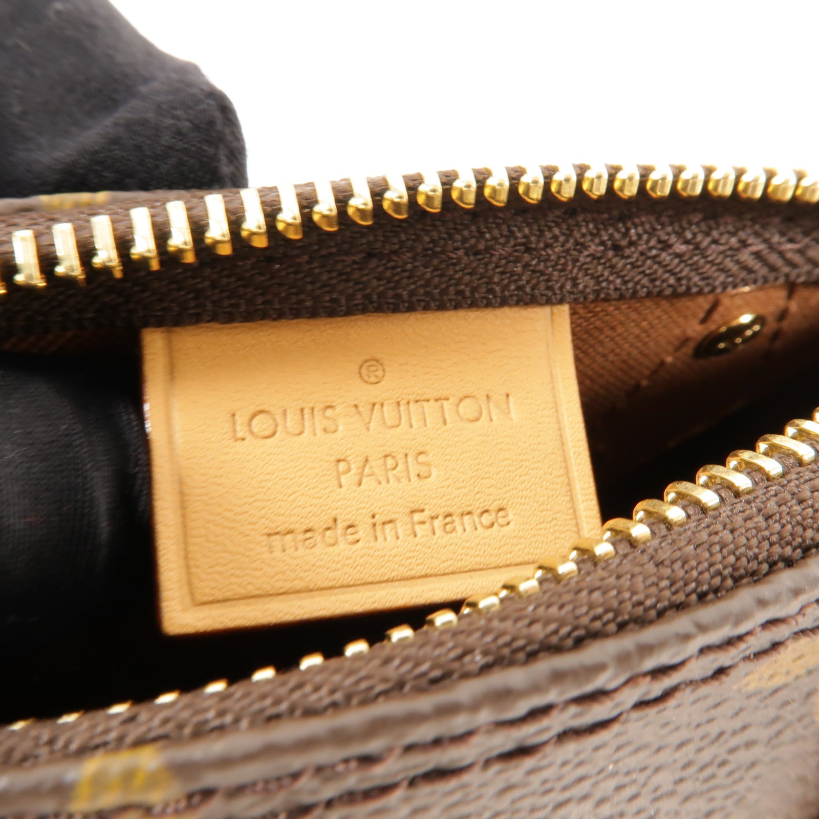 LOUIS VUITTON Monogram Nano Speedy金扣手挽肩背兩用袋