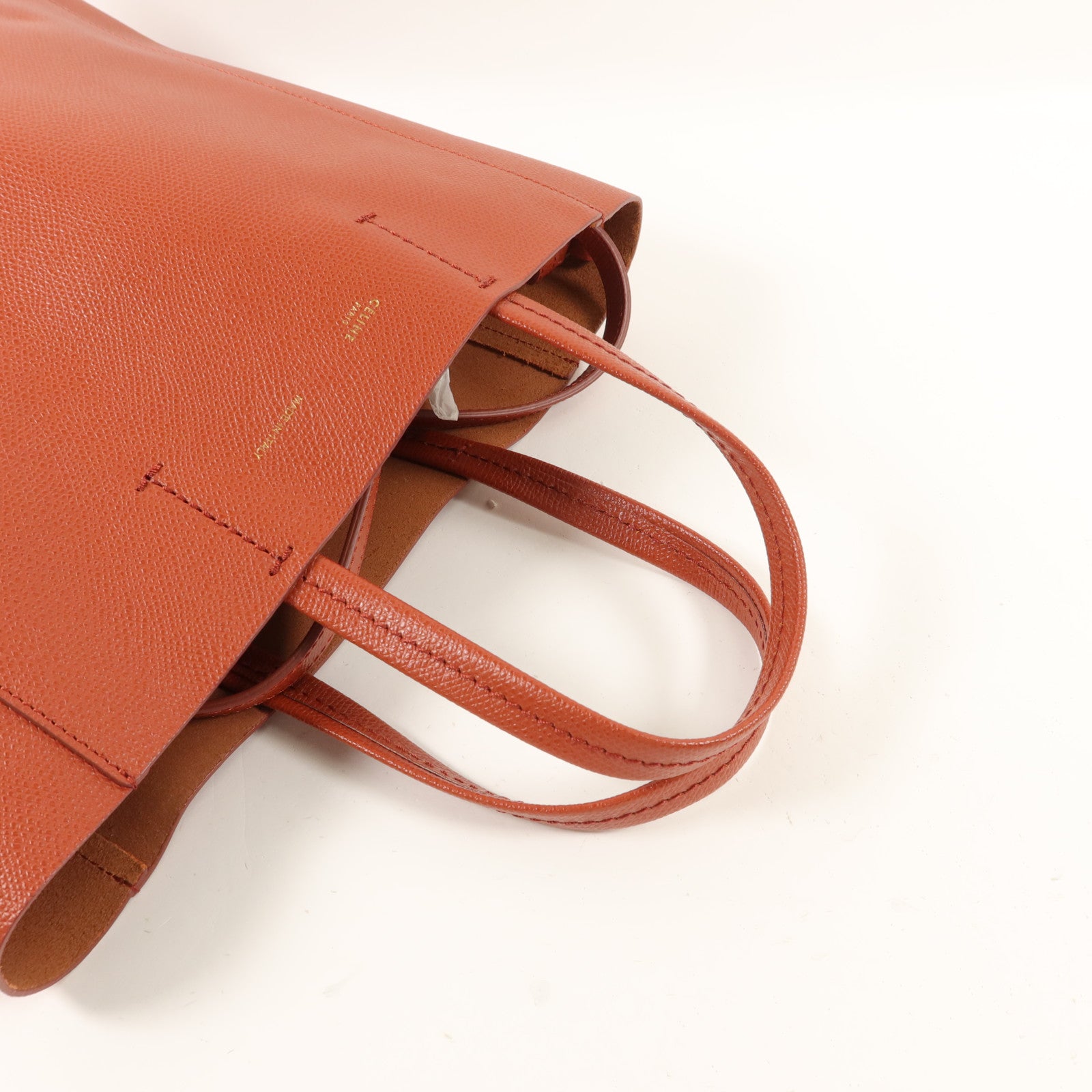 CELINE 牛皮皮革Small Vertical Cabas手挽肩背兩用袋