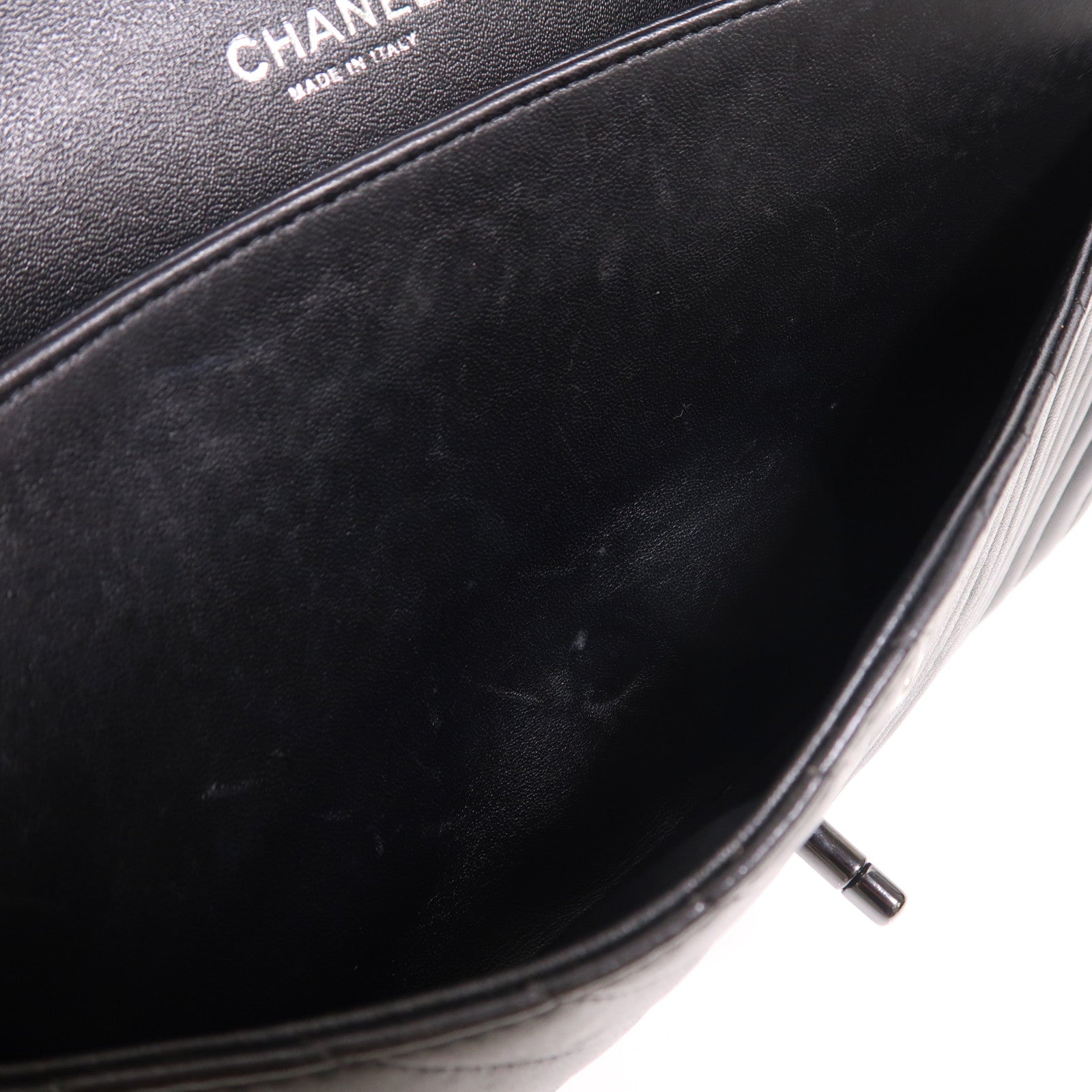 CHANEL 羊皮皮革Classic Jumbo鏈帶肩背袋