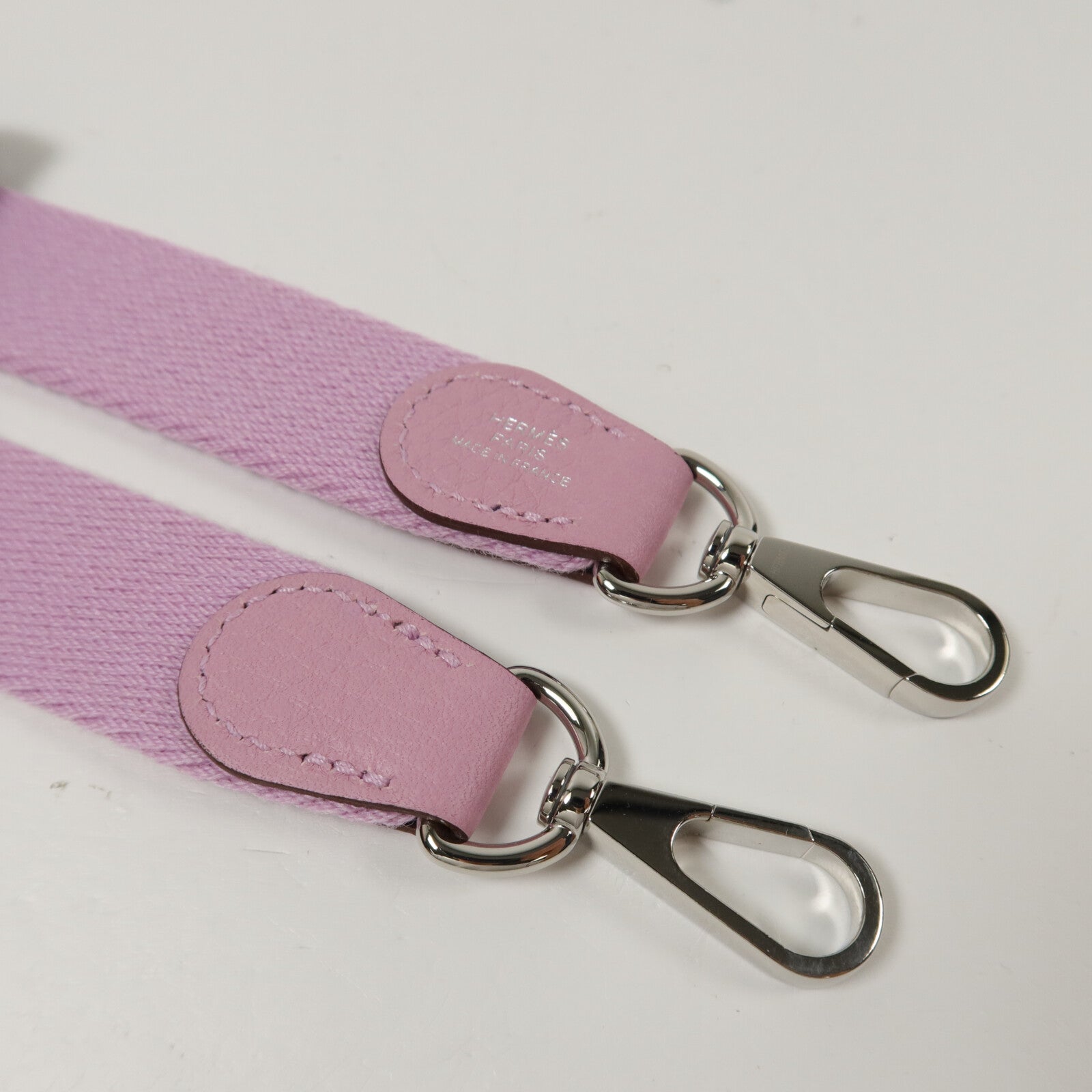 HERMES Clemence皮革Evelyne TPM肩背袋Mauve Sylvestre