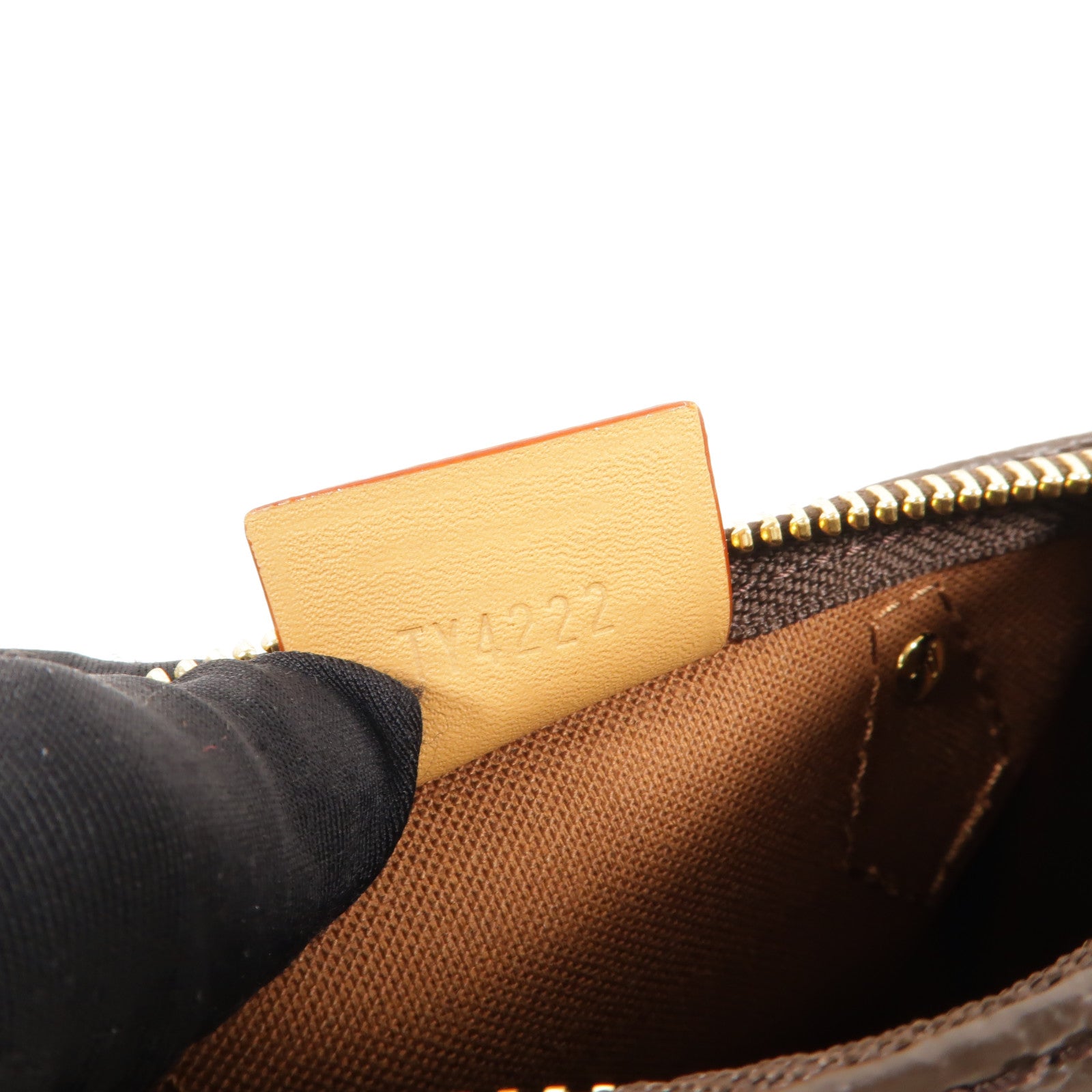 LOUIS VUITTON Monogram Nano Speedy金扣手挽肩背兩用袋