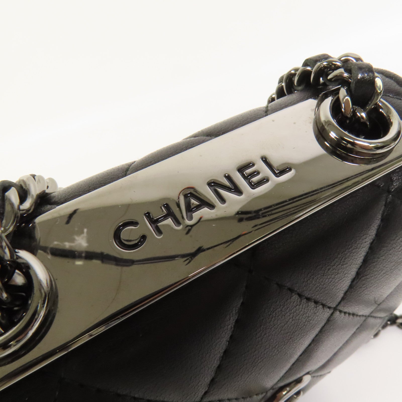 CHANEL 羊皮皮革Classic Quilted Trendy CC Phone鏈帶肩背袋