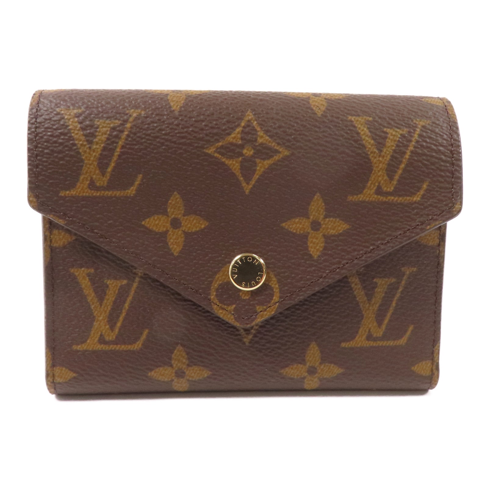 LOUIS VUITTON Monogram Victorine金扣錢包
