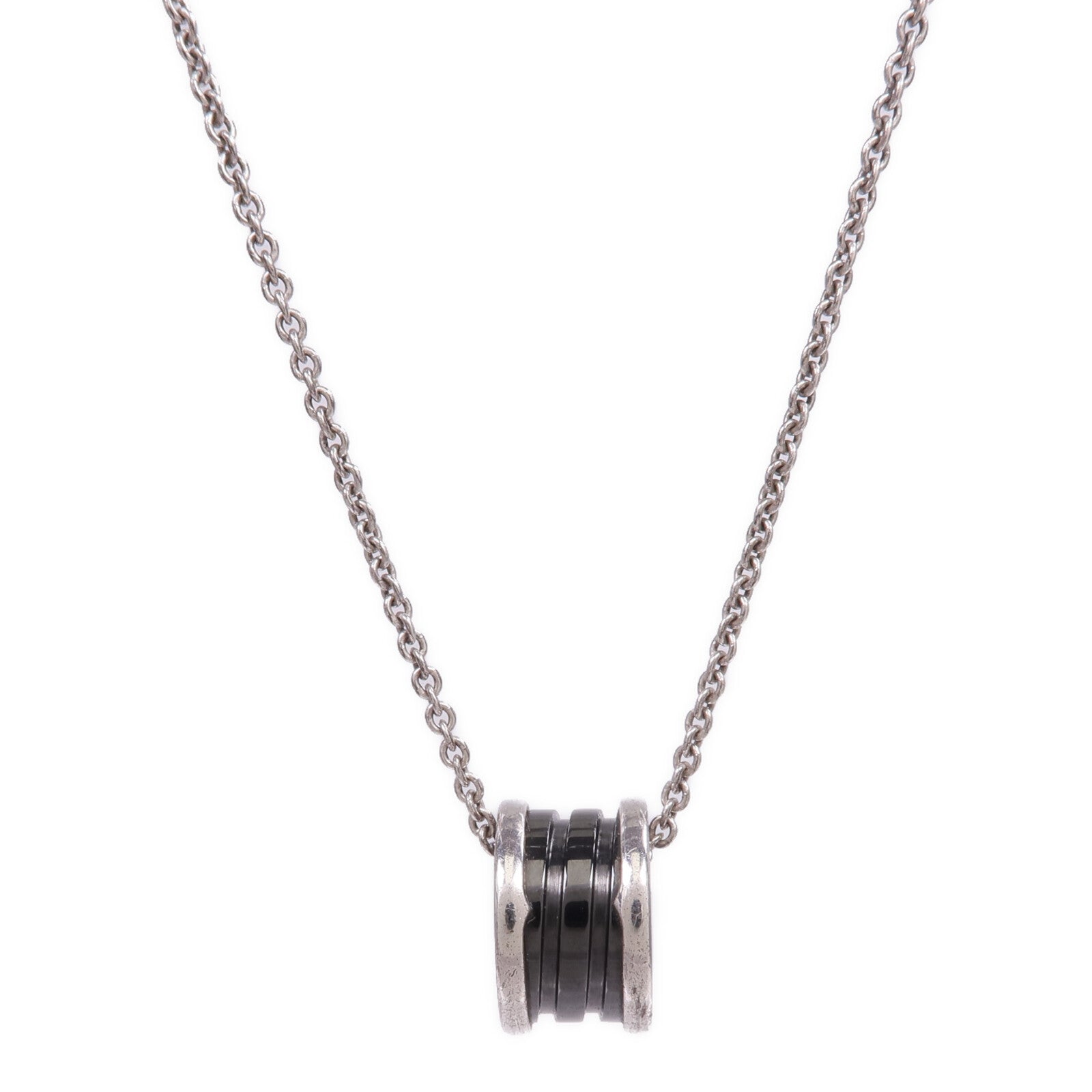 BVLGARI 925純銀/陶瓷Save The Children Necklace項鍊