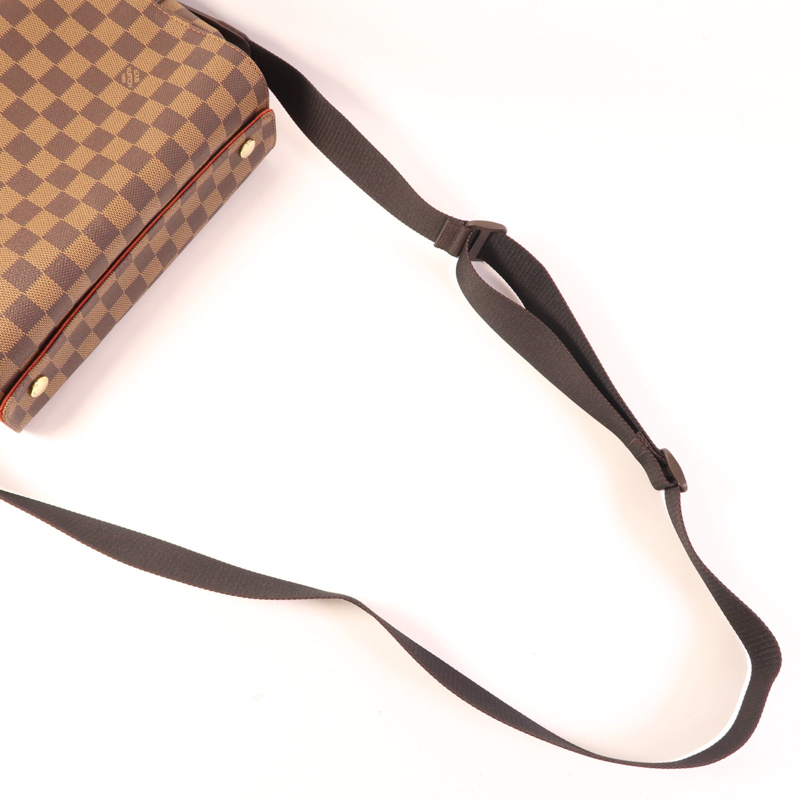 LOUIS VUITTON Damier Naviglio金扣肩背袋