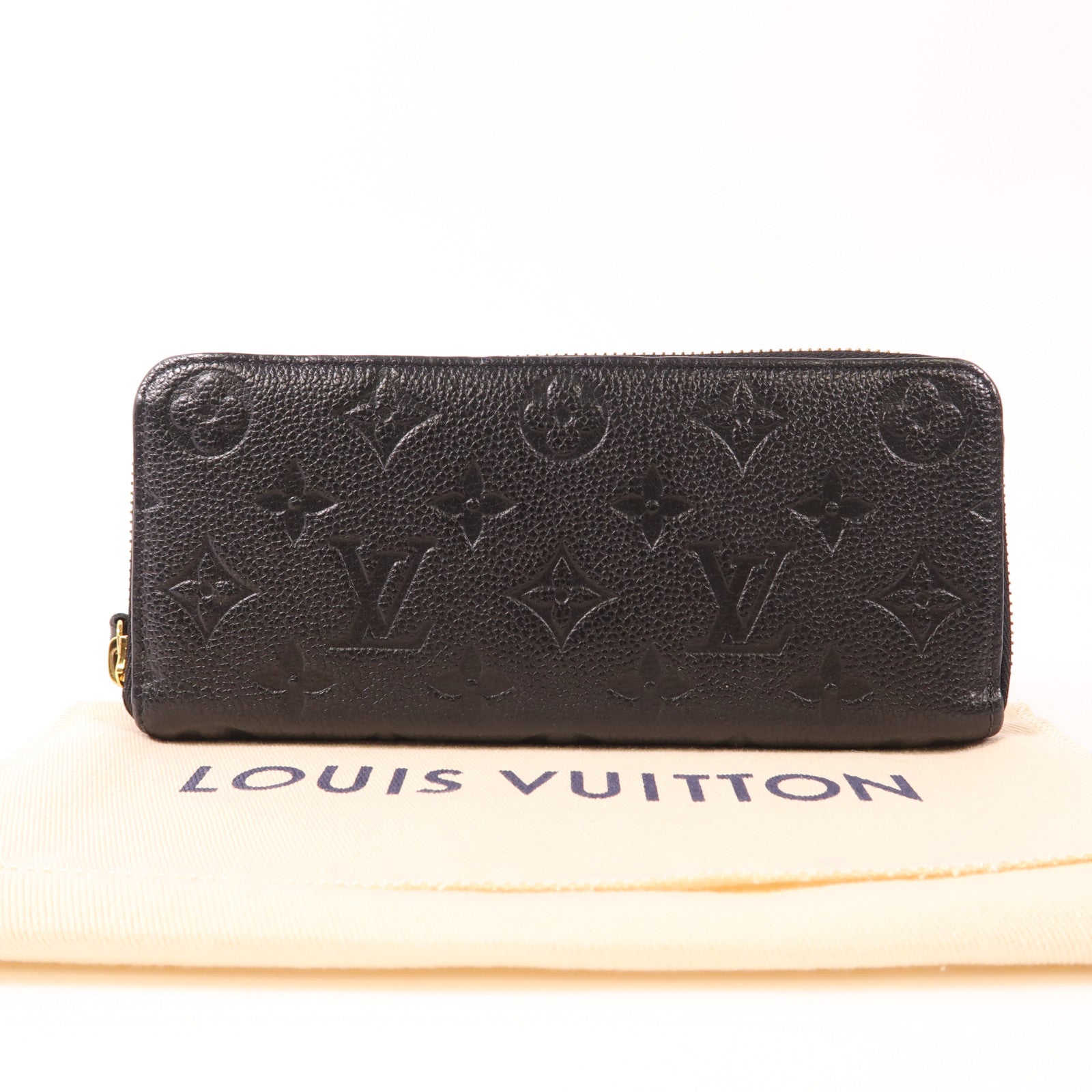 LOUIS VUITTON LV GHW Portefeuille Round Long Wallet M60171 Monogram Empreinte