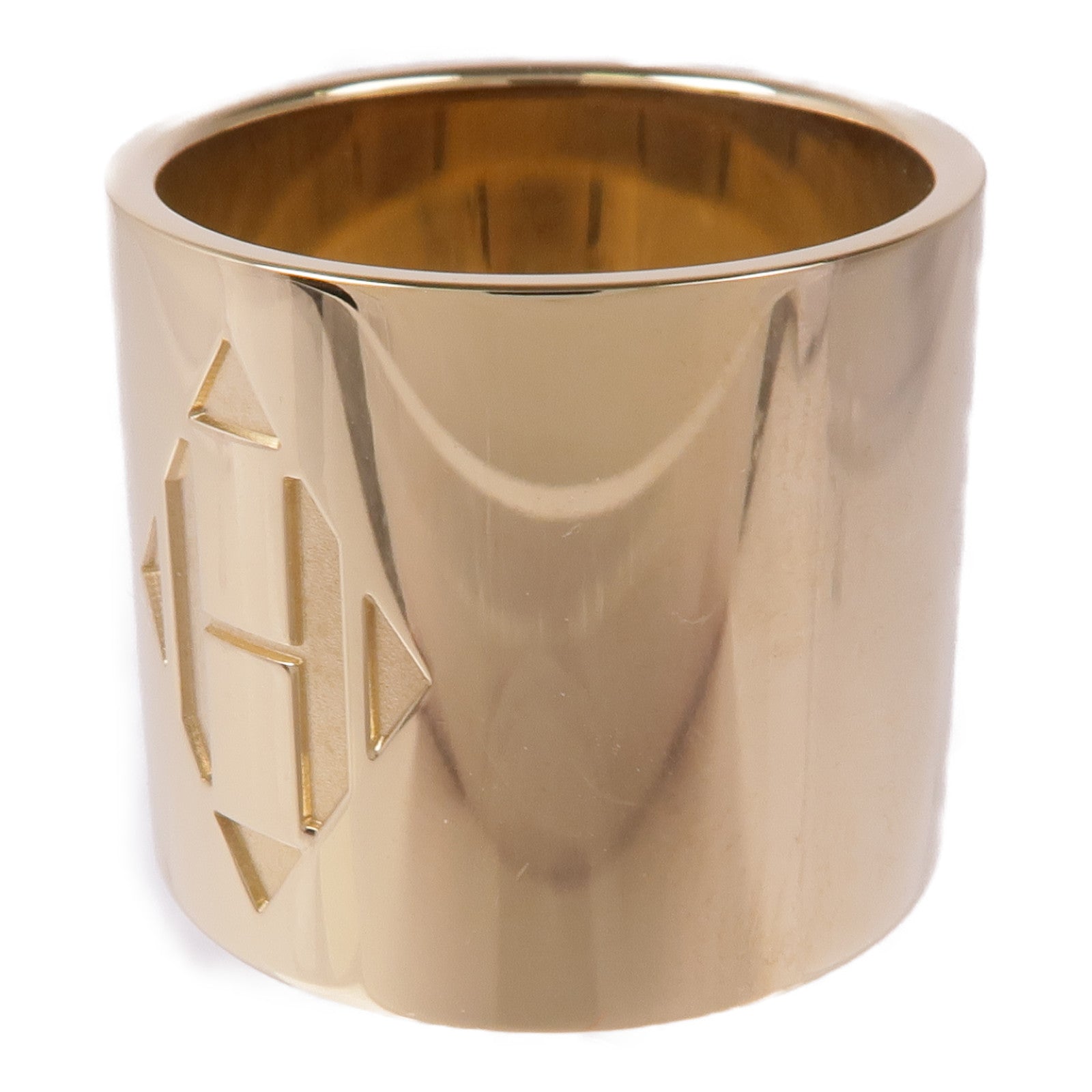 HERMES 【激減優惠】金屬H Diamant Scarf Ring